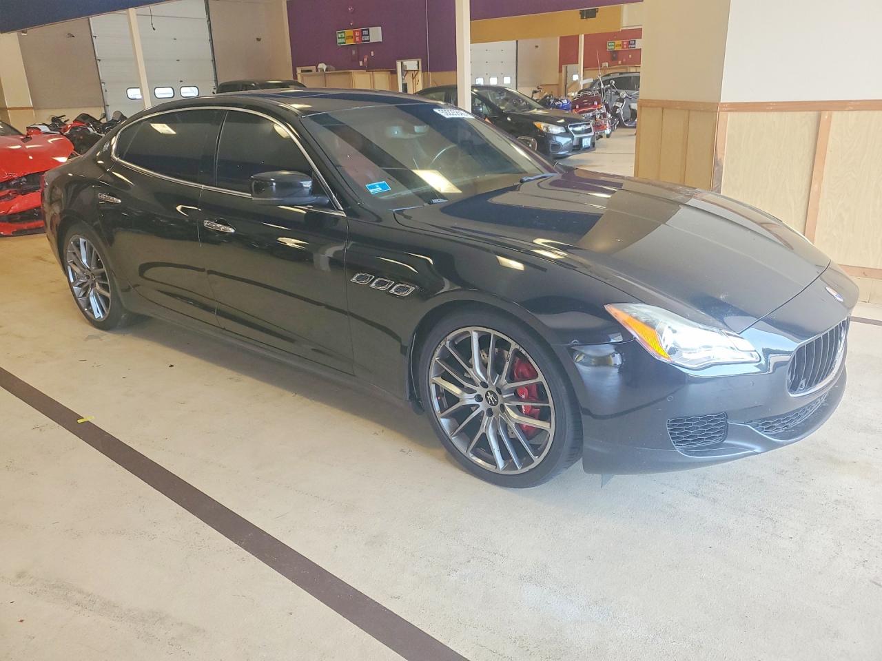 2015 Maserati Quattroporte S Black vin: ZAM56RRA8F1142423