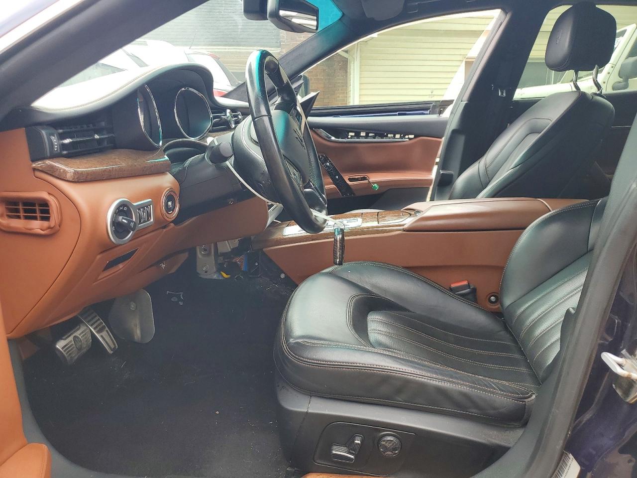 2015 Maserati Quattroporte S Blue vin: ZAM56RRA8F1161439