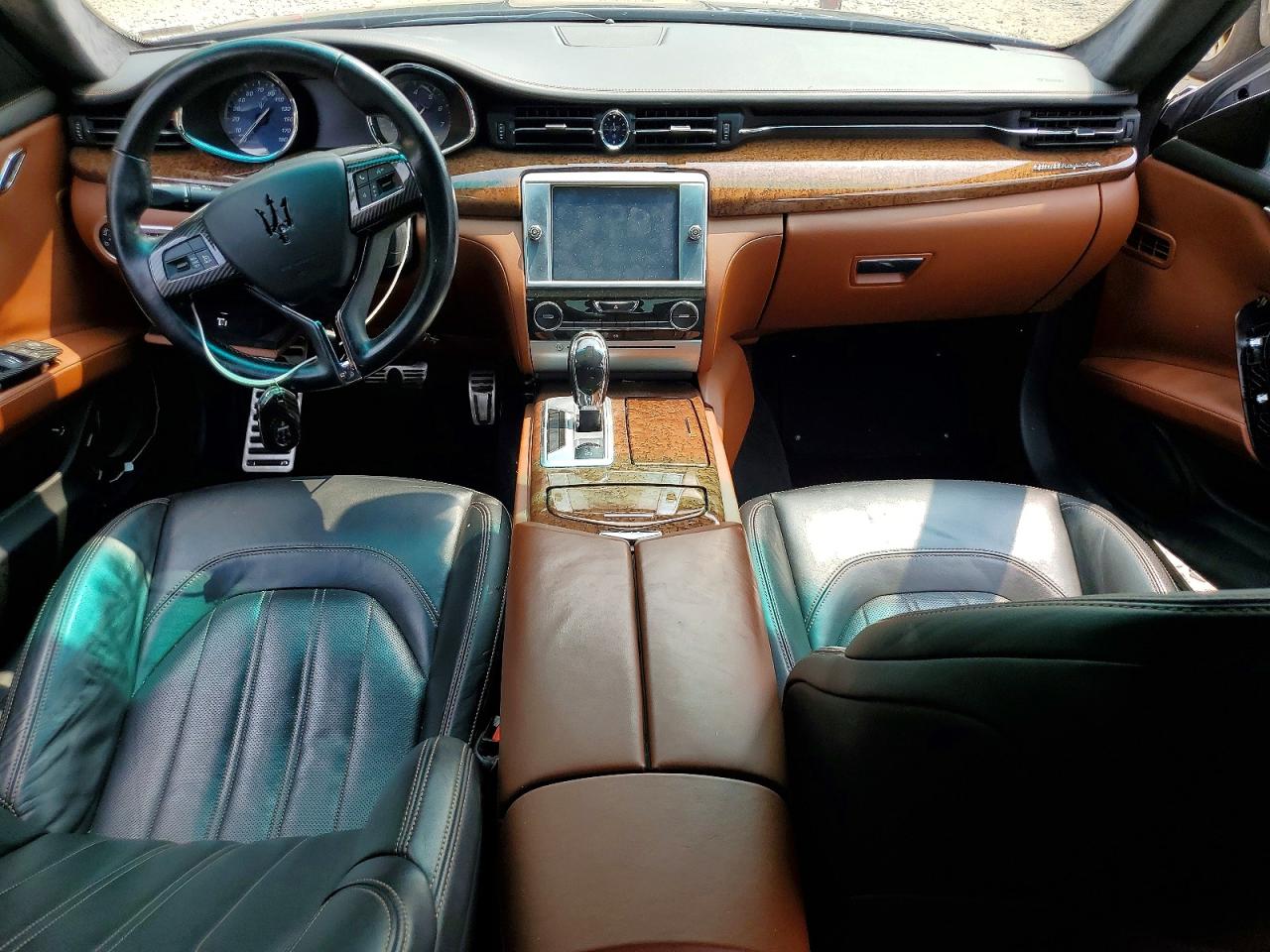 2015 Maserati Quattroporte S Blue vin: ZAM56RRA8F1161439