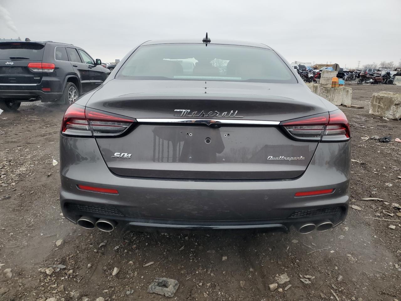 2021 Maserati Quattroporte S 4 Gray vin: ZAM56YRA3M1371485