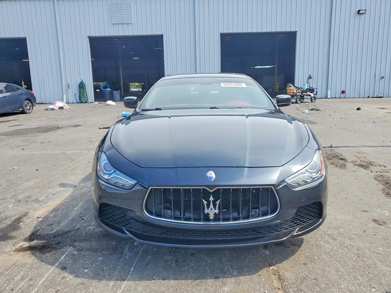 2014 Maserati Ghibli S Black vin: ZAM57RTA0E1093576