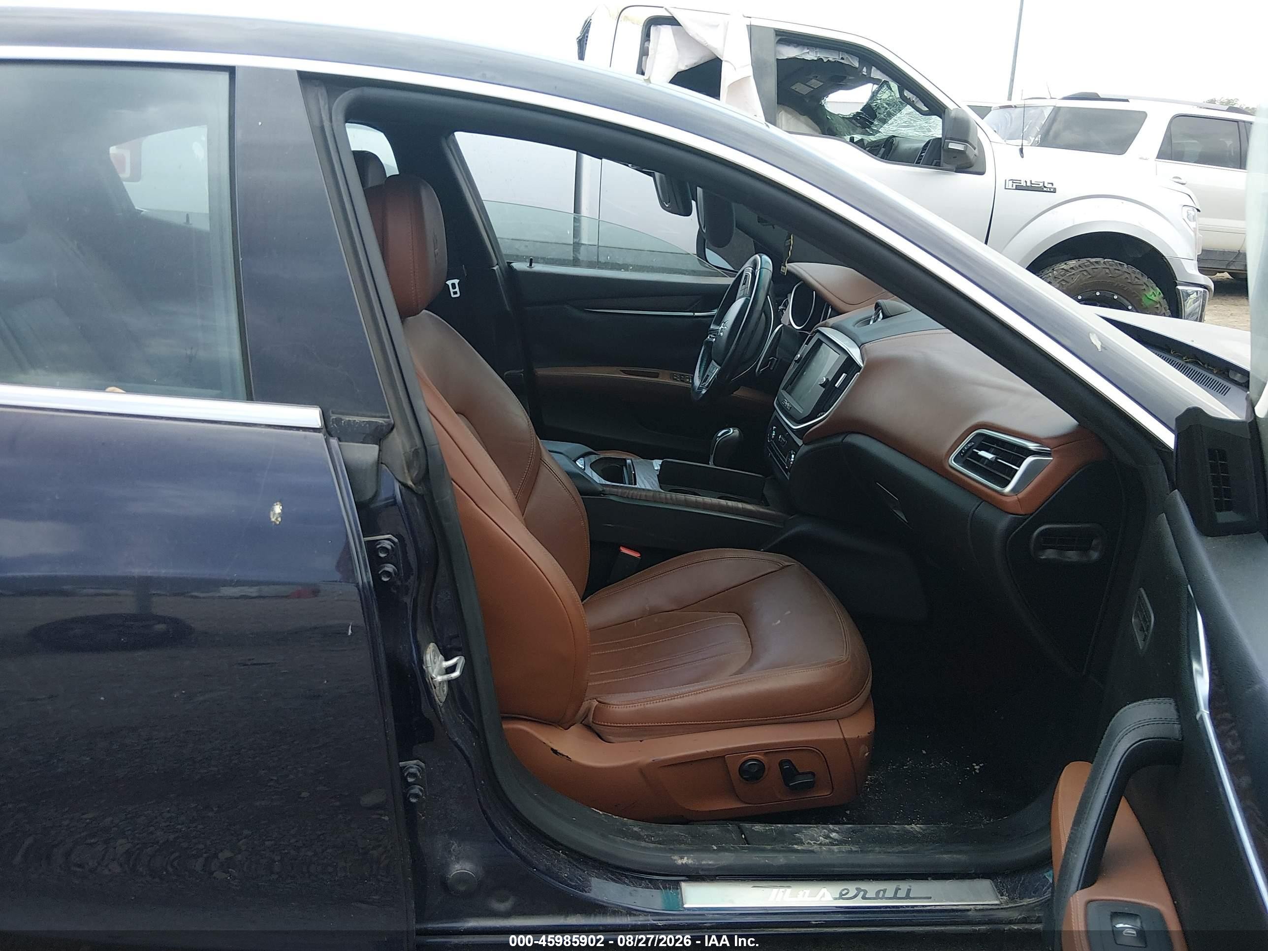 2014 Maserati Ghibli S Q4 Blue vin: ZAM57RTA0E1099622