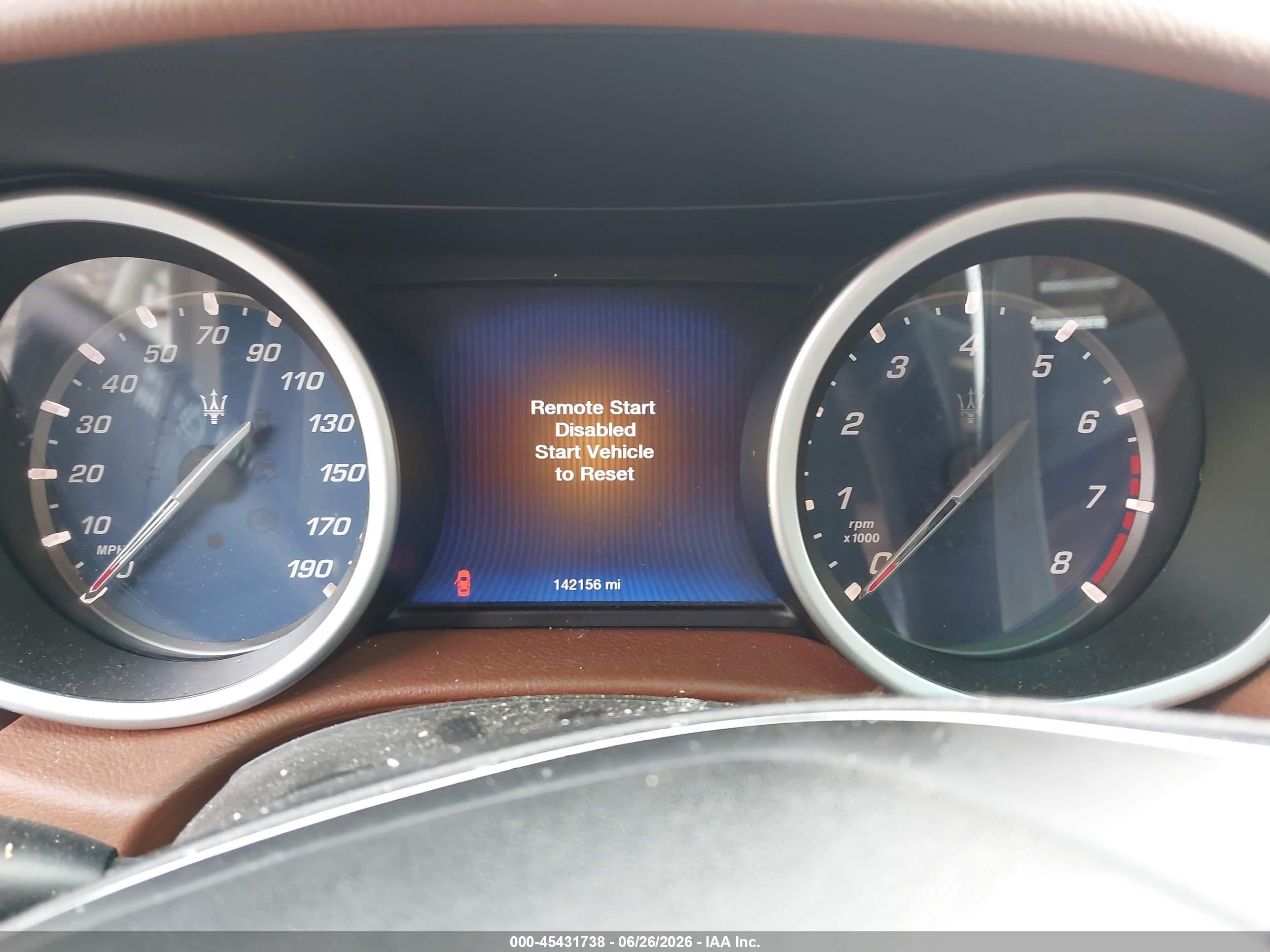 2014 Maserati Ghibli S Q4 White vin: ZAM57RTA0E1122123