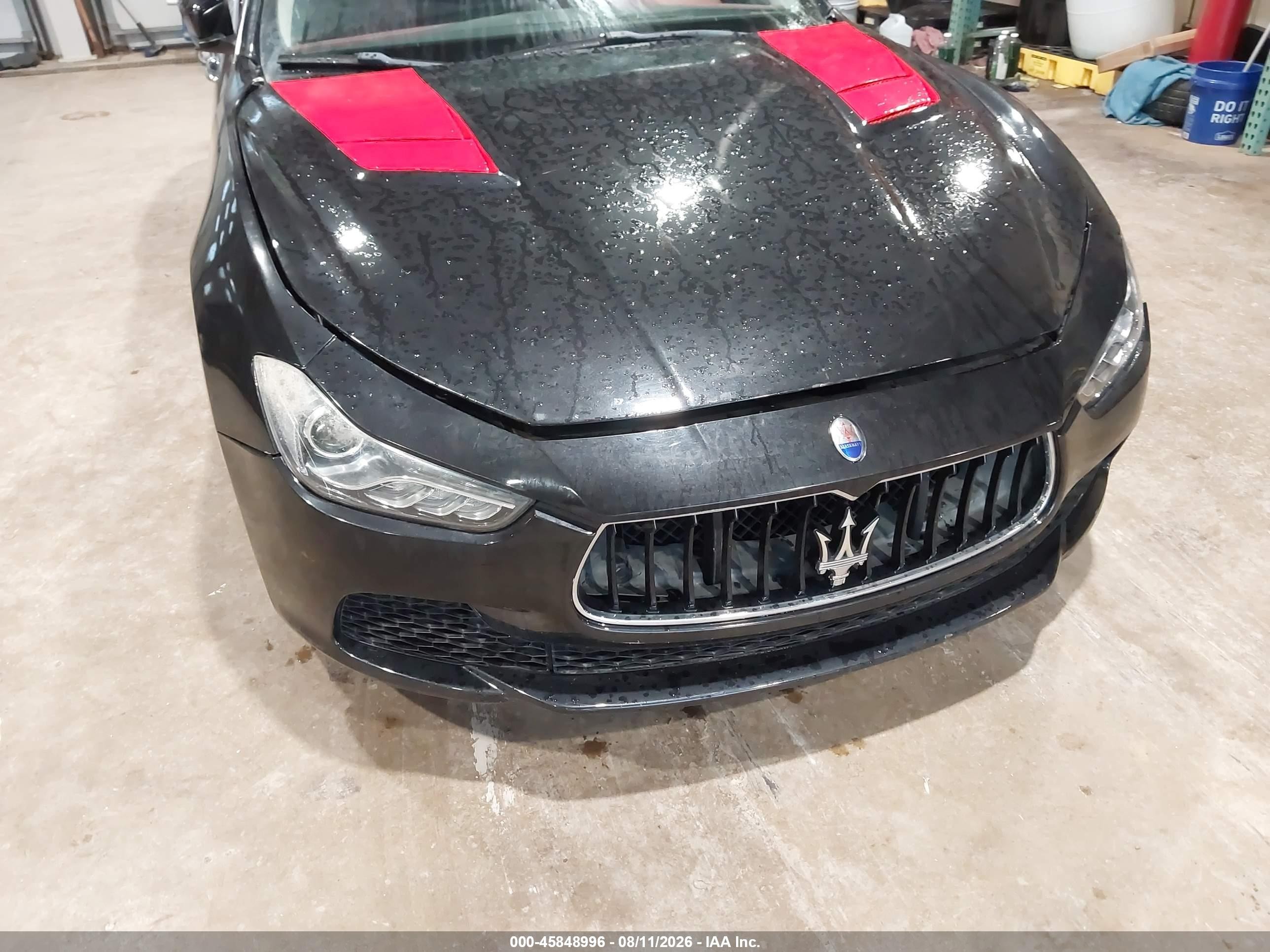 2015 Maserati Ghibli S Q4 Black vin: ZAM57RTA0F1138050