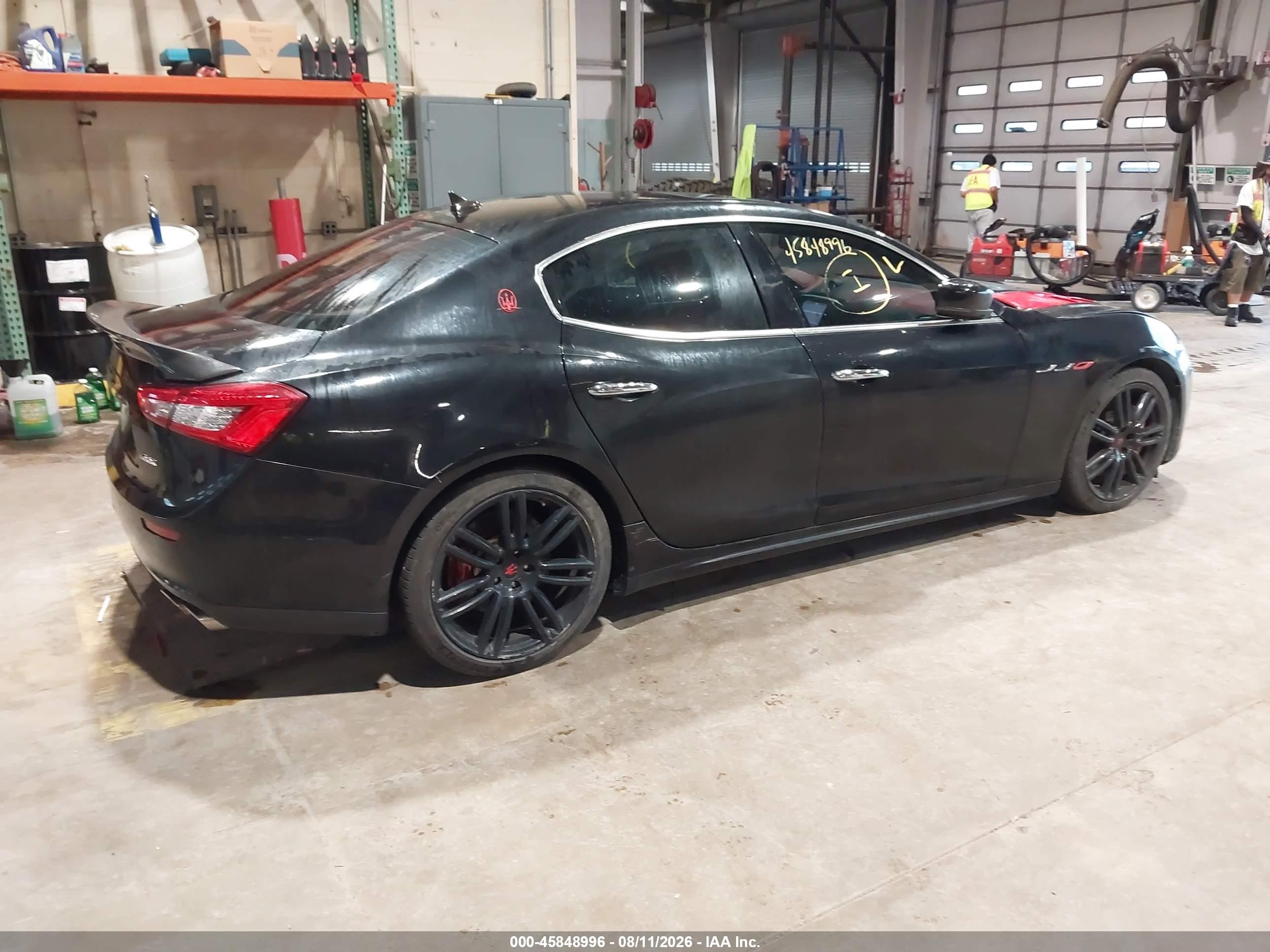 2015 Maserati Ghibli S Q4 Black vin: ZAM57RTA0F1138050