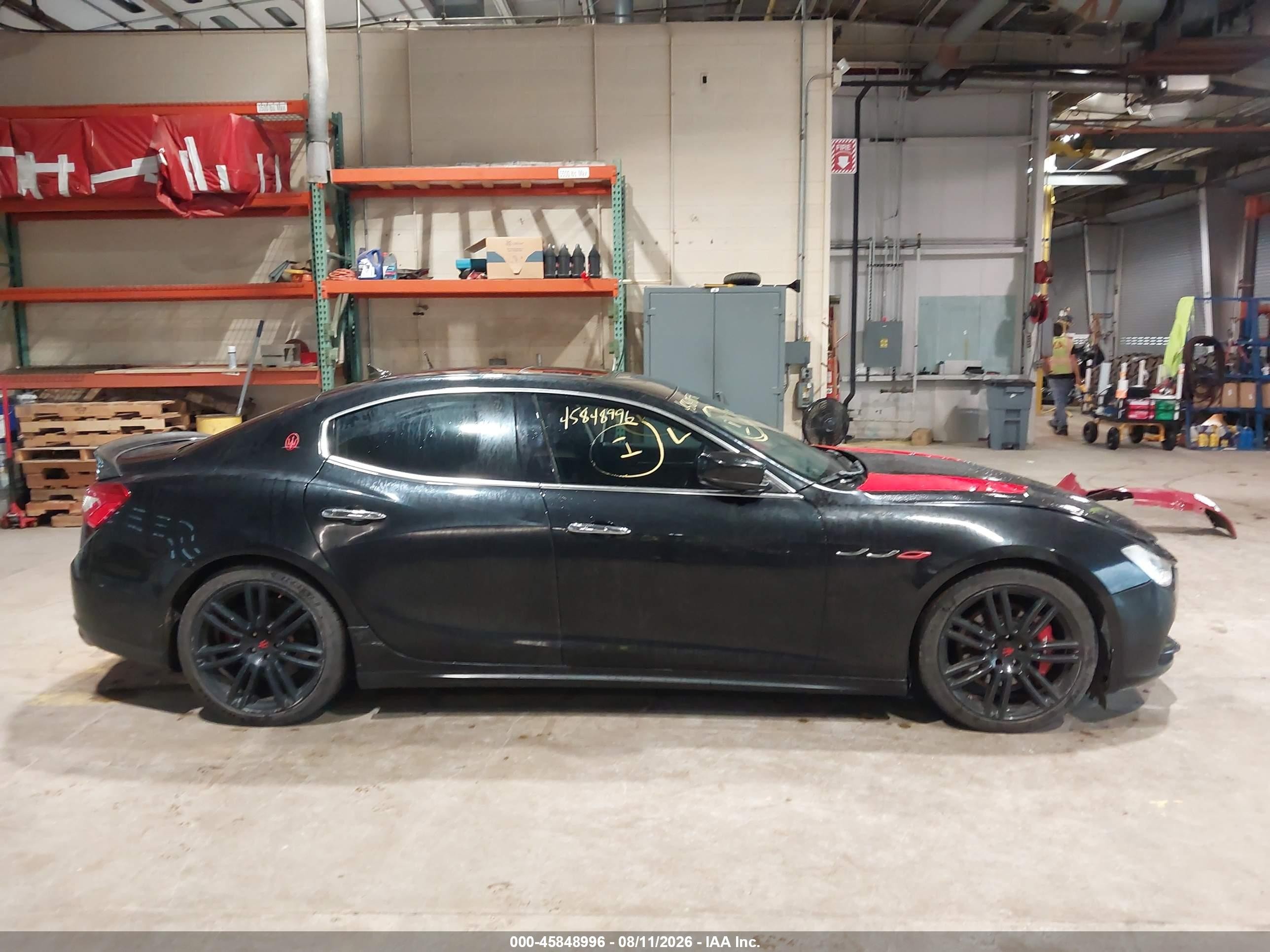 2015 Maserati Ghibli S Q4 Black vin: ZAM57RTA0F1138050