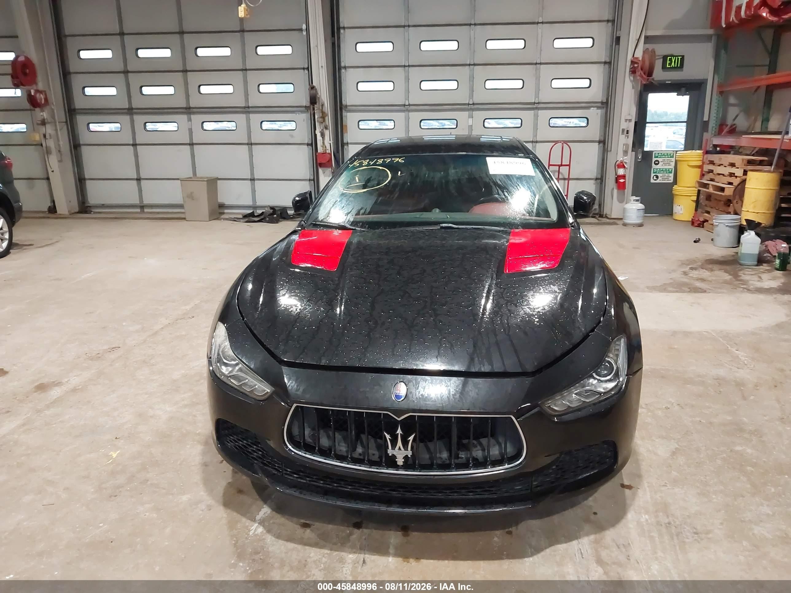 2015 Maserati Ghibli S Q4 Black vin: ZAM57RTA0F1138050