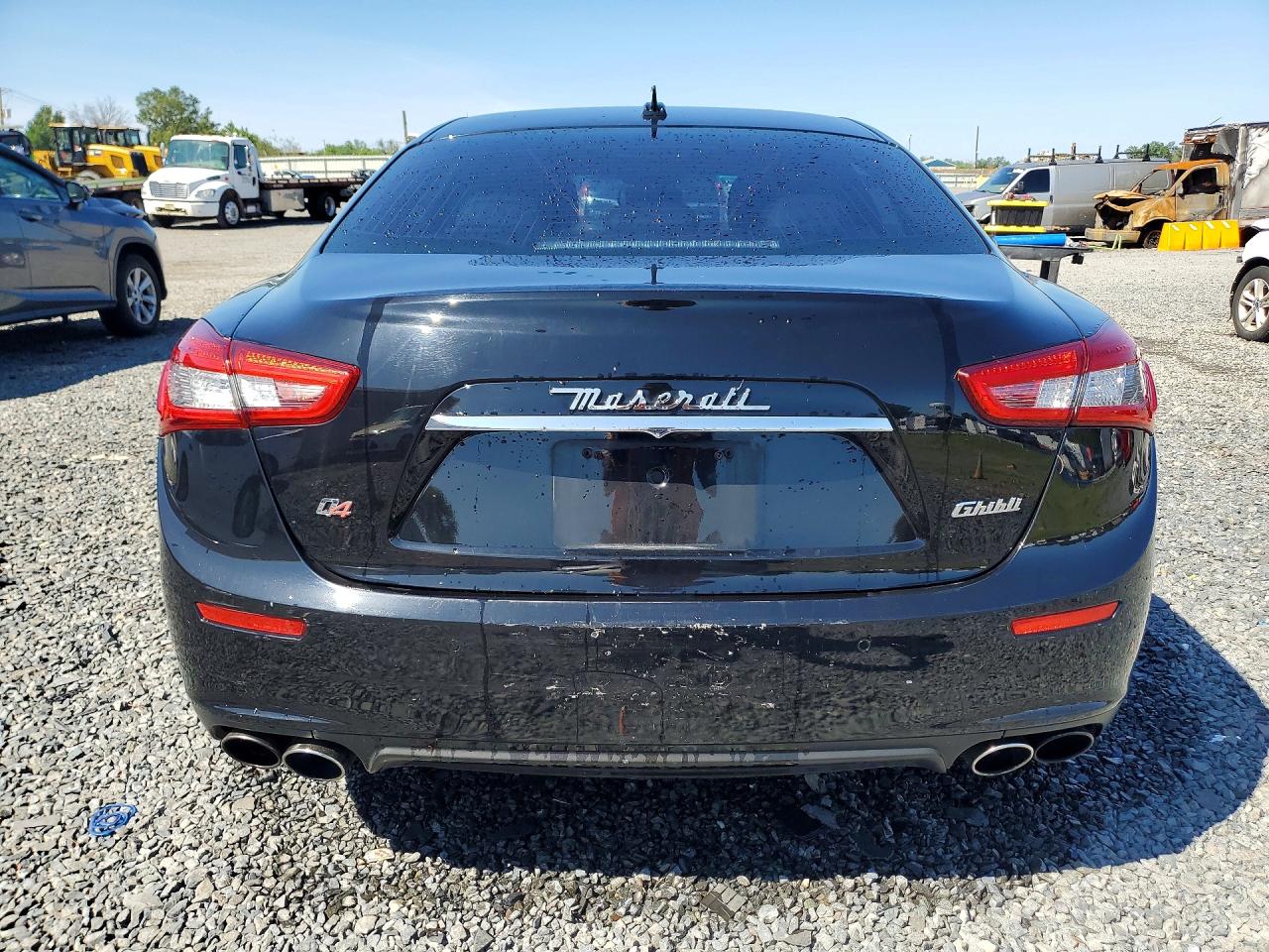 2016 Maserati Ghibli S Black vin: ZAM57RTA0G1190702