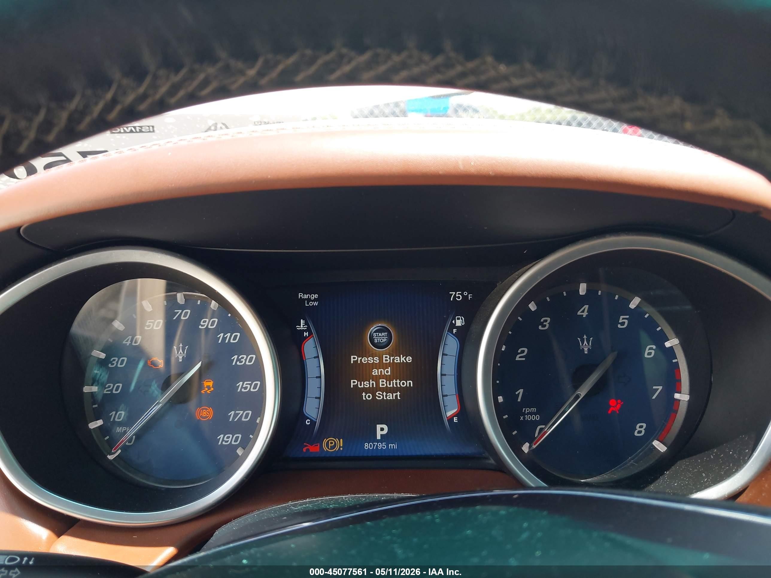 2014 Maserati Ghibli S Q4 Белый vin: ZAM57RTA1E1109736