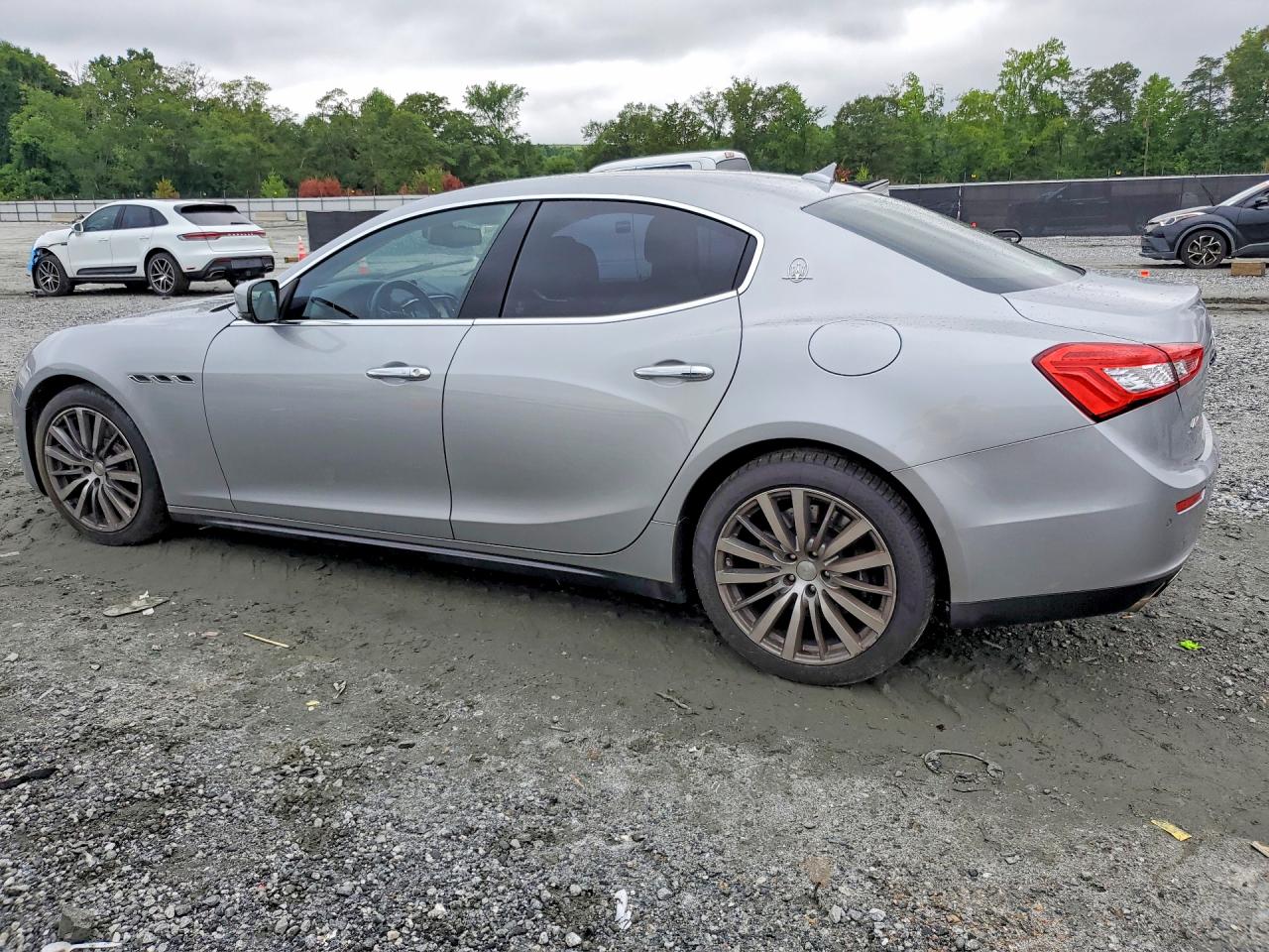 2015 Maserati Ghibli S Silver vin: ZAM57RTA1F1135402