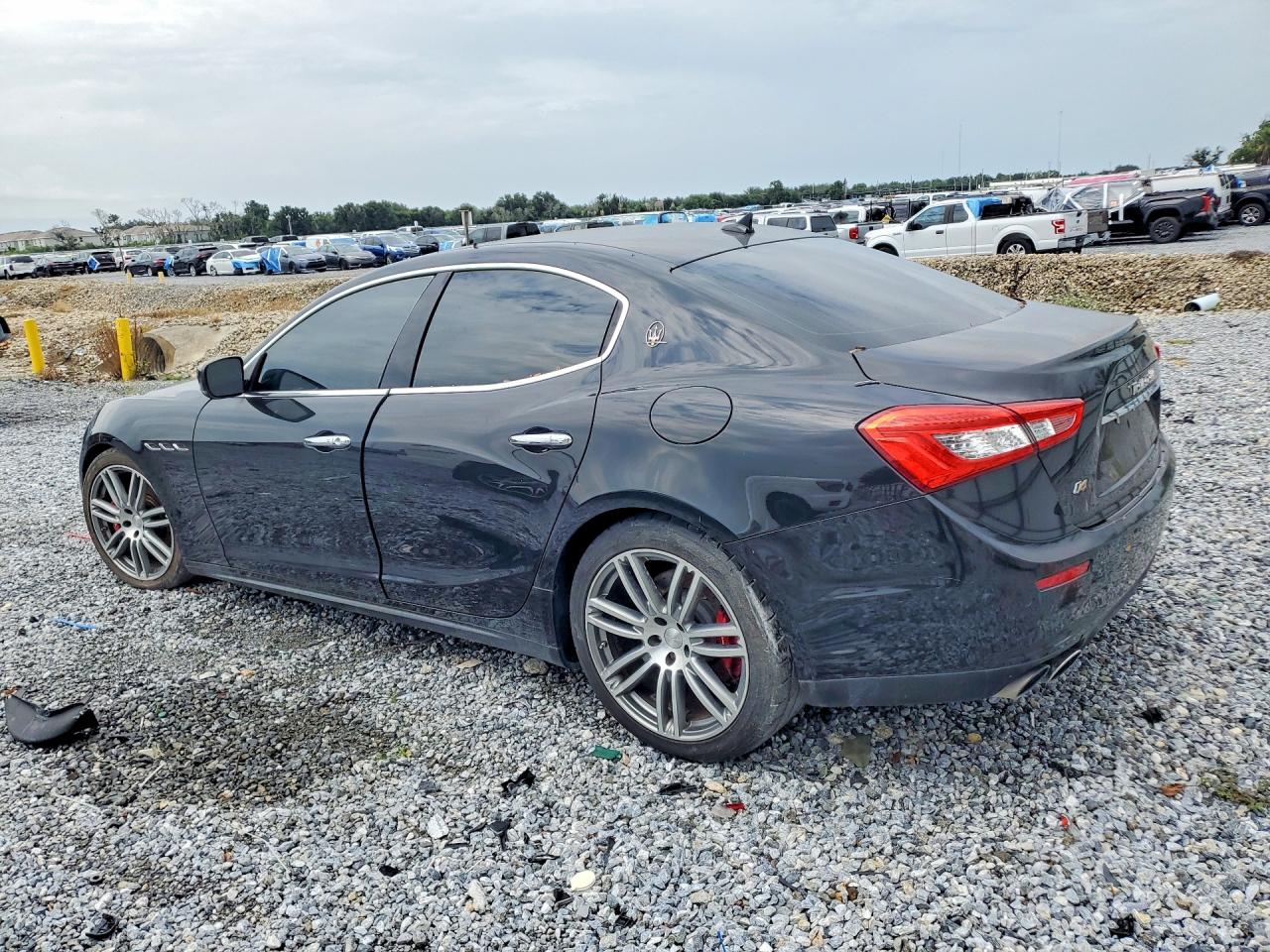 2015 Maserati Ghibli S Black vin: ZAM57RTA1F1140549