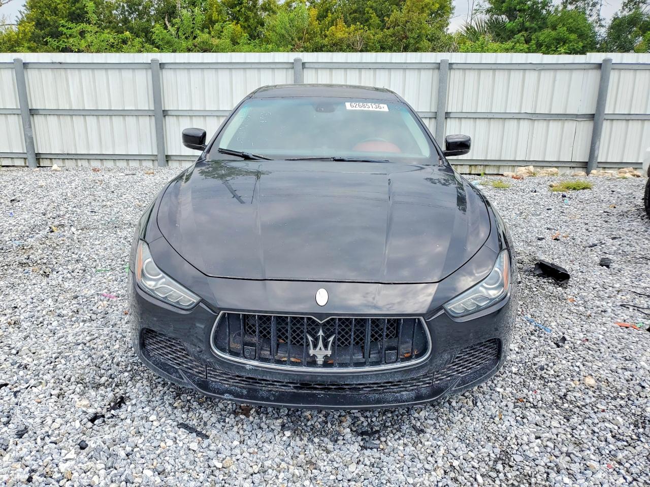 2015 Maserati Ghibli S Black vin: ZAM57RTA1F1140549