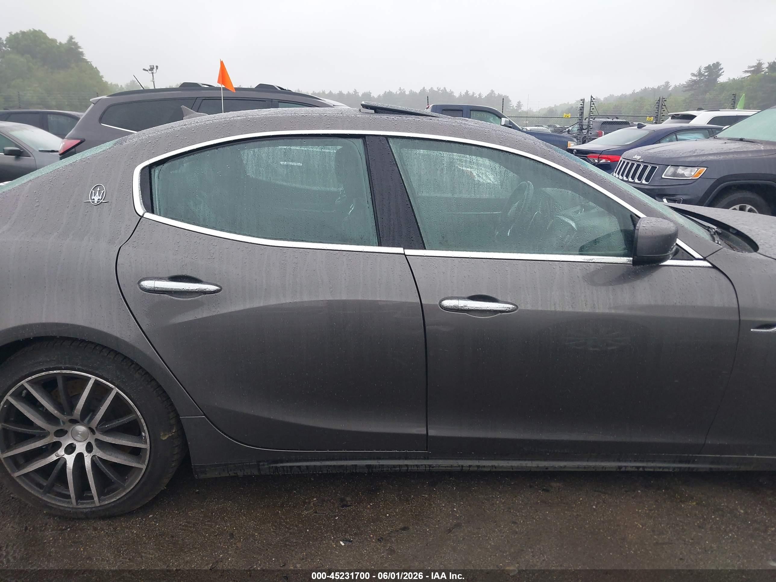 2015 Maserati Ghibli S Q4 Gray vin: ZAM57RTA1F1145203