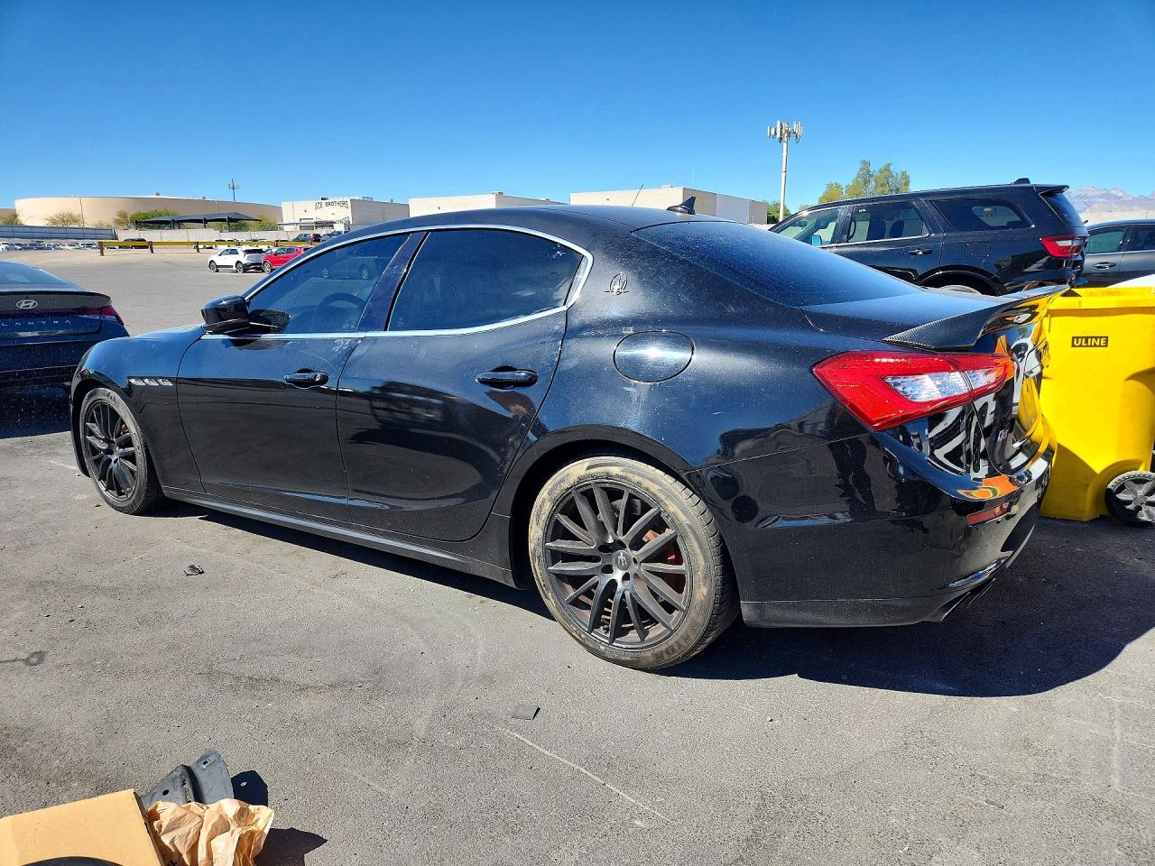 2015 Maserati Ghibli S Black vin: ZAM57RTA1F1149669
