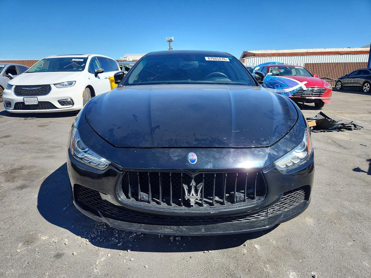 2015 Maserati Ghibli S Black vin: ZAM57RTA1F1149669