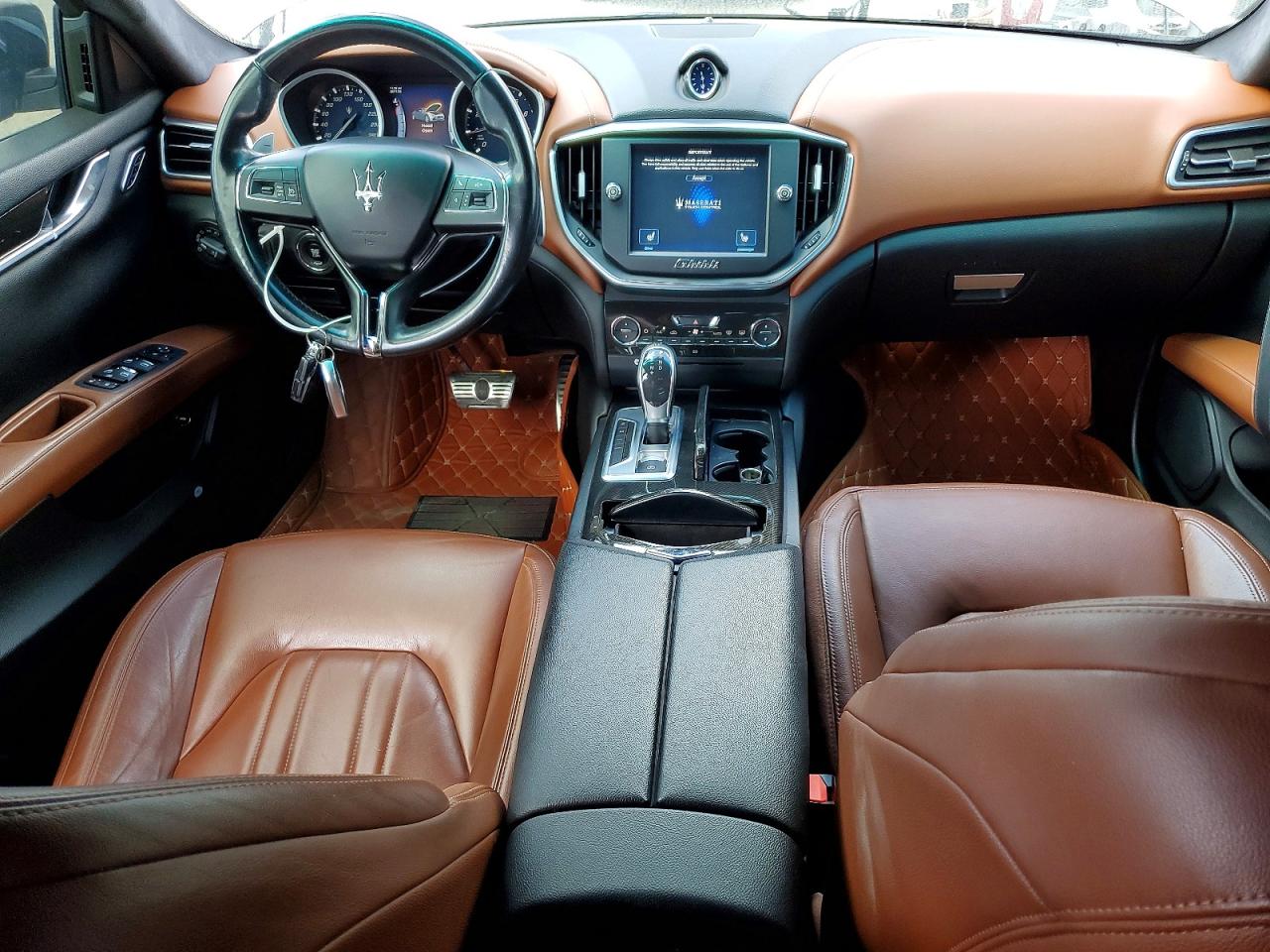 2014 Maserati Ghibli S Gray vin: ZAM57RTA3E1087383