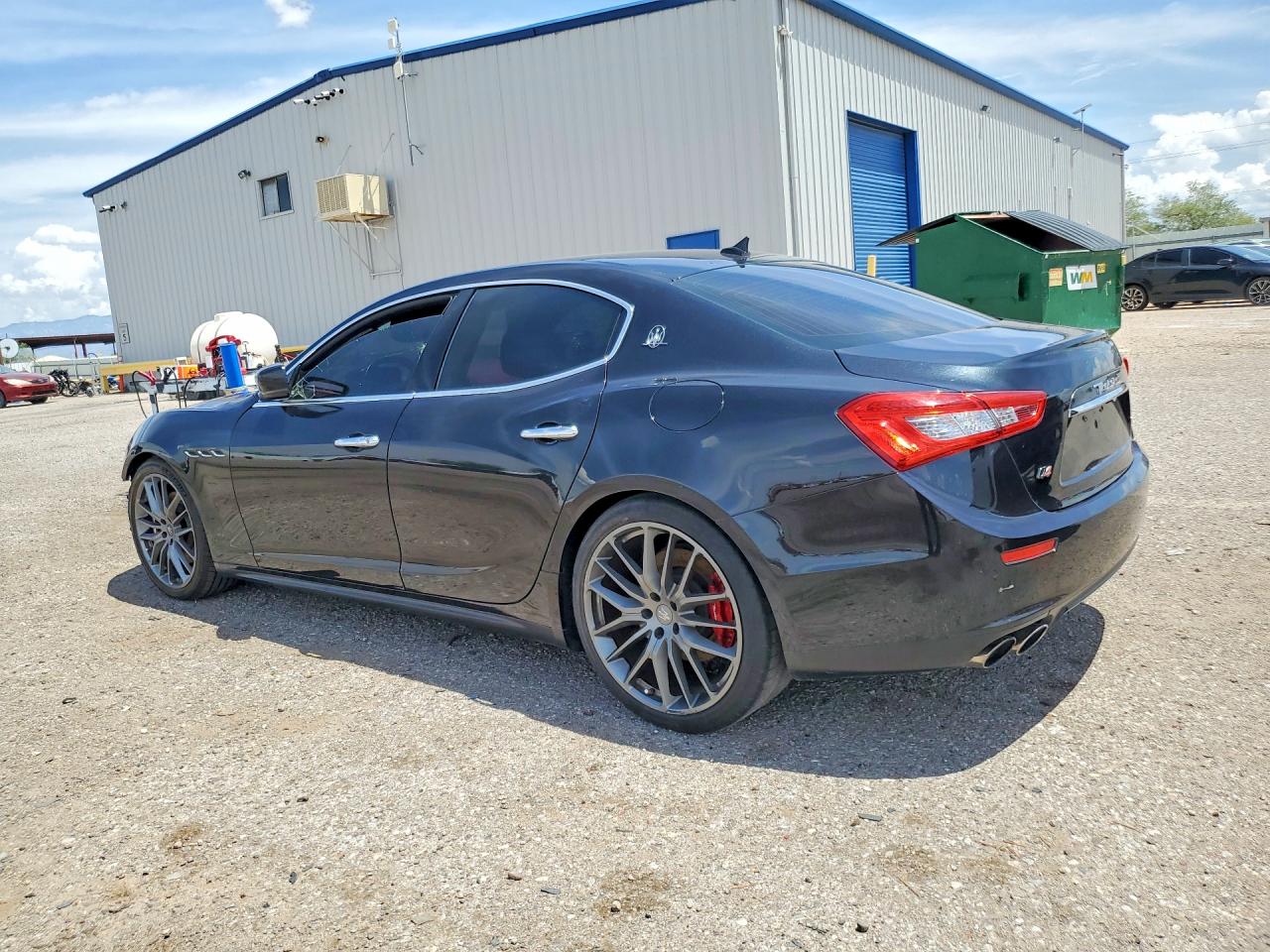 2014 Maserati Ghibli S Black vin: ZAM57RTA3E1126621