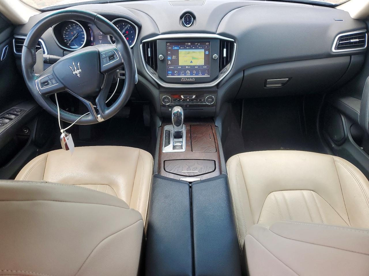 2015 Maserati Ghibli S Silver vin: ZAM57RTA3F1134557