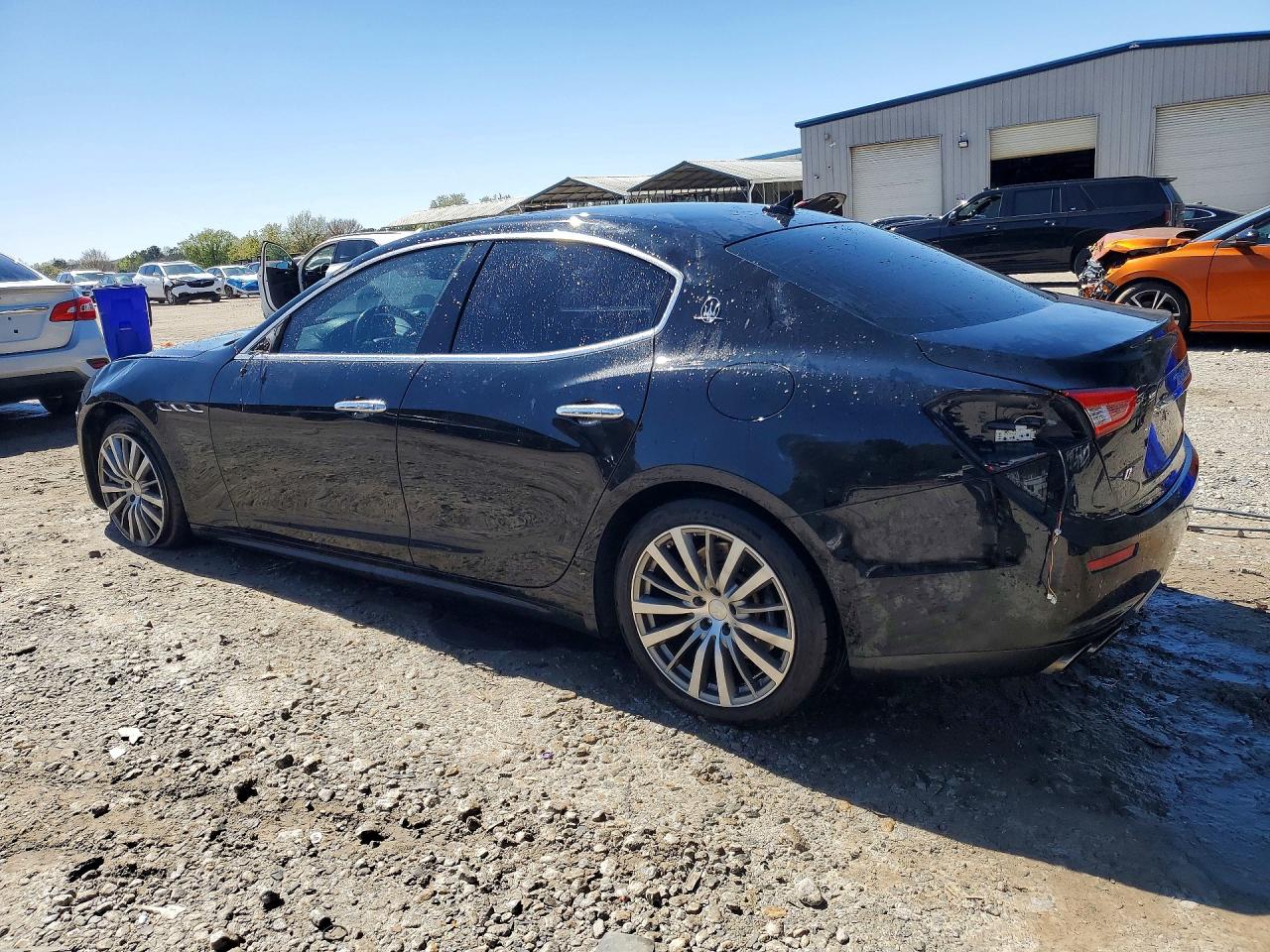 2015 Maserati Ghibli S Black vin: ZAM57RTA3F1135384