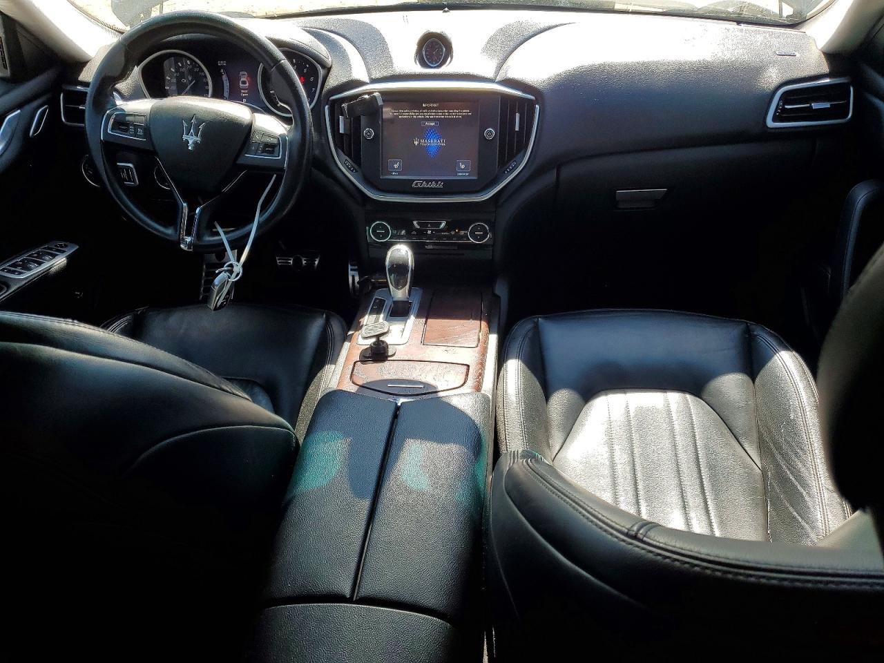 2015 Maserati Ghibli S Black vin: ZAM57RTA3F1135384