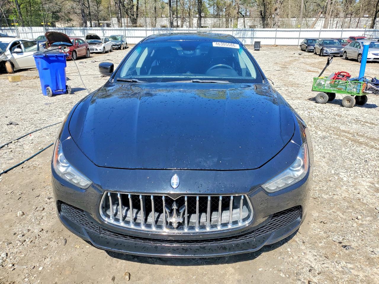 2015 Maserati Ghibli S Black vin: ZAM57RTA3F1135384