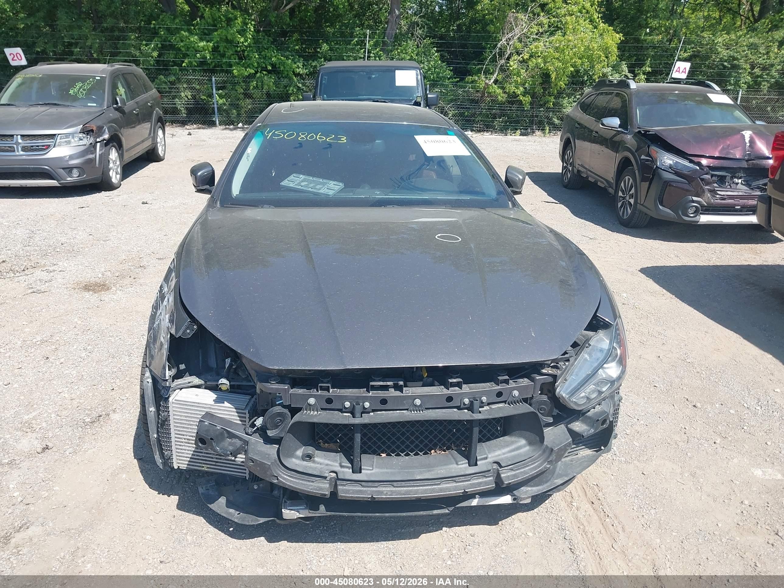 2015 Maserati Ghibli S Q4 Gray vin: ZAM57RTA3F1138477