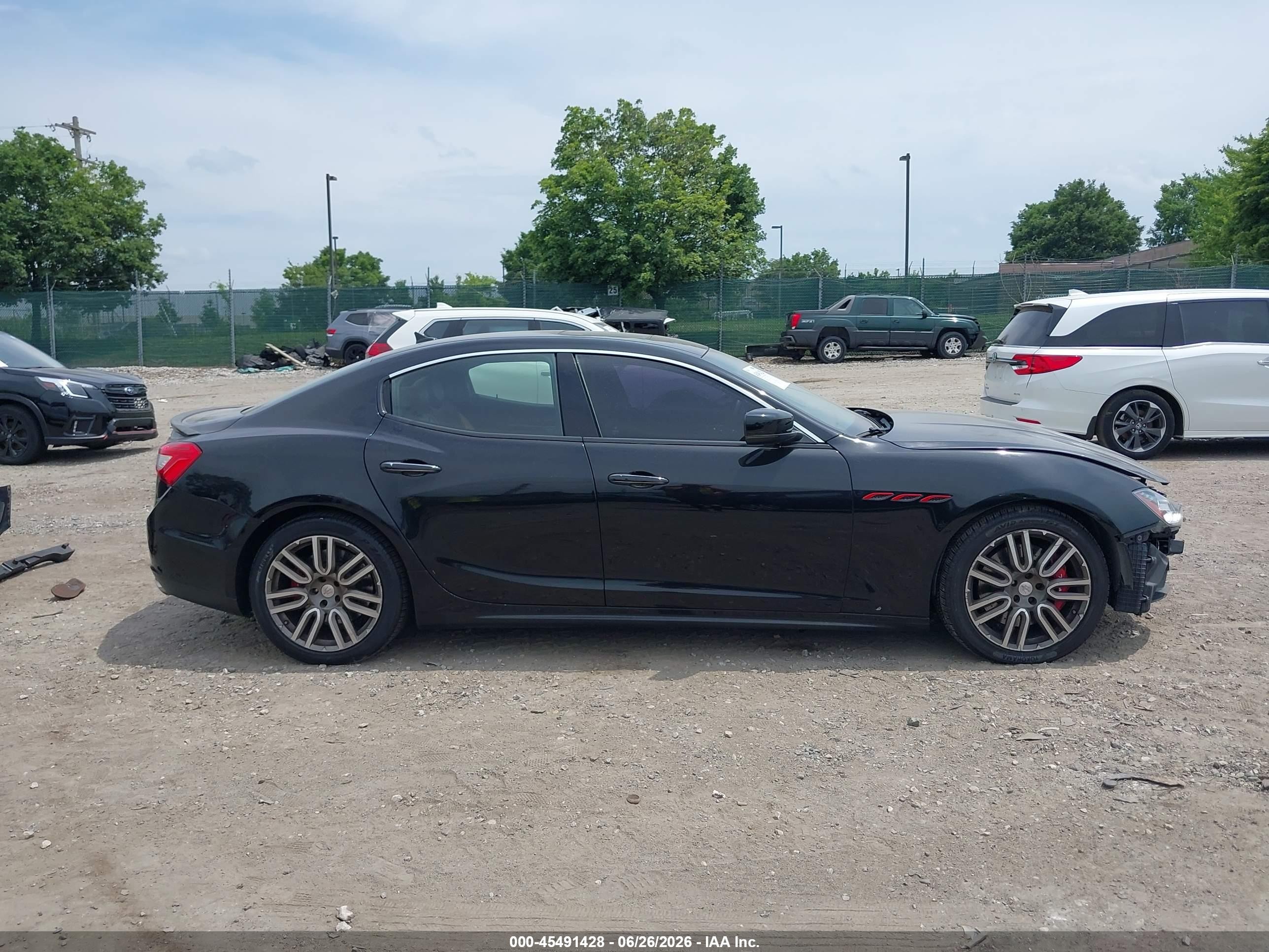 2015 Maserati Ghibli S Q4 Black vin: ZAM57RTA3F1142125