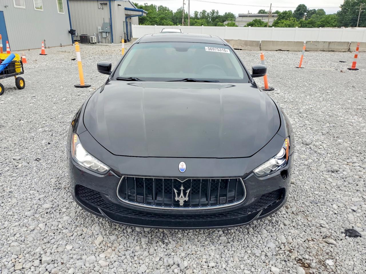 2014 Maserati Ghibli S Black vin: ZAM57RTA4E1083374