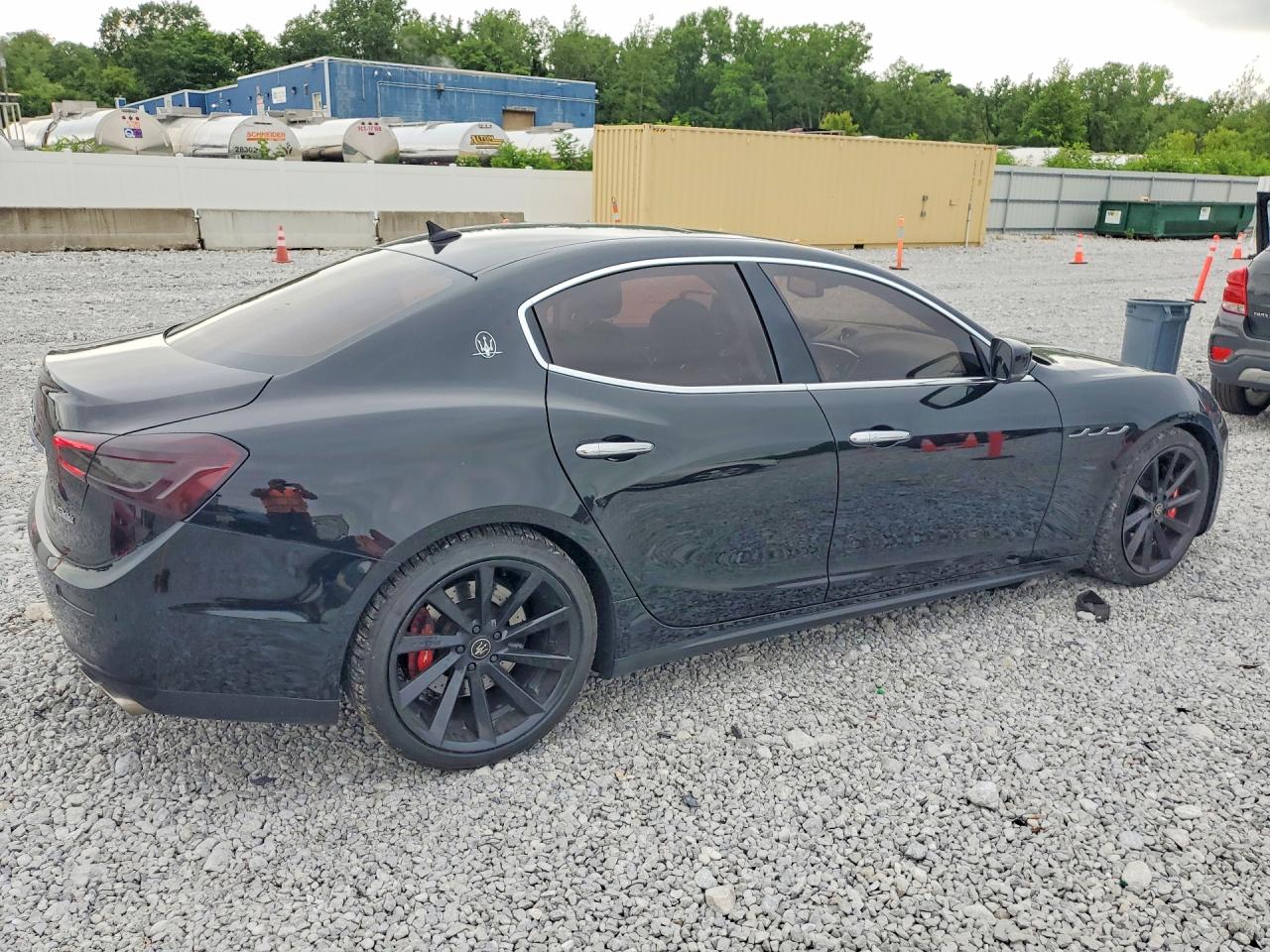 2014 Maserati Ghibli S Black vin: ZAM57RTA4E1083374