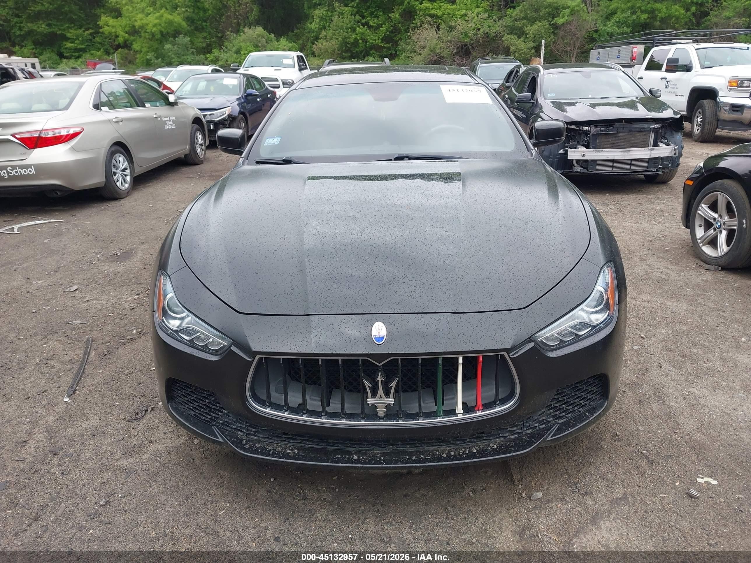 2014 Maserati Ghibli S Q4 Black vin: ZAM57RTA5E1095369