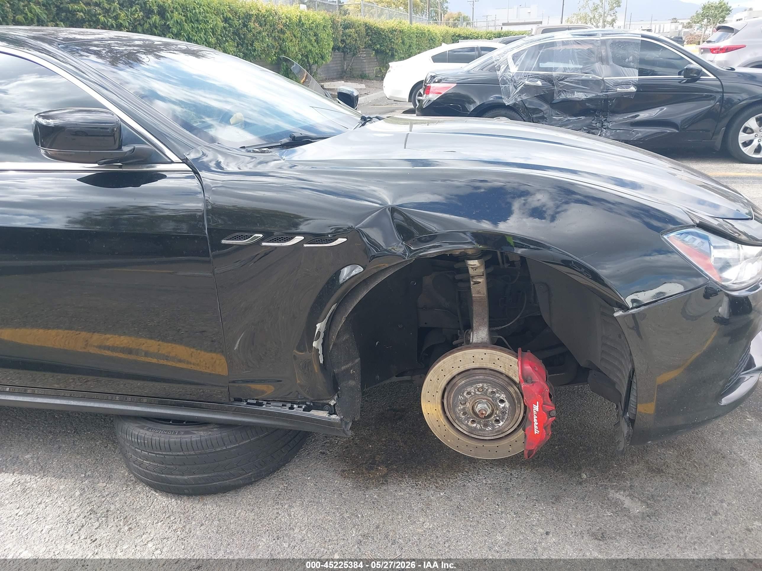 2014 Maserati Ghibli S Q4 Черный vin: ZAM57RTA5E1096375