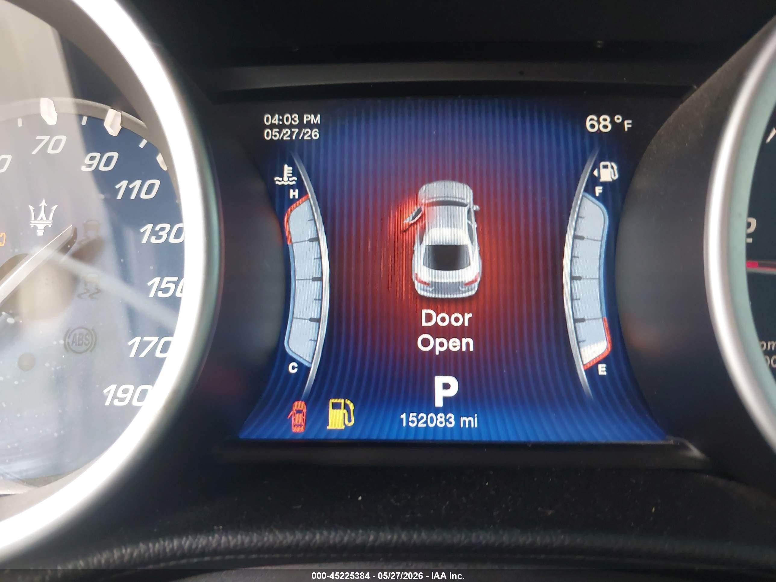 2014 Maserati Ghibli S Q4 Черный vin: ZAM57RTA5E1096375