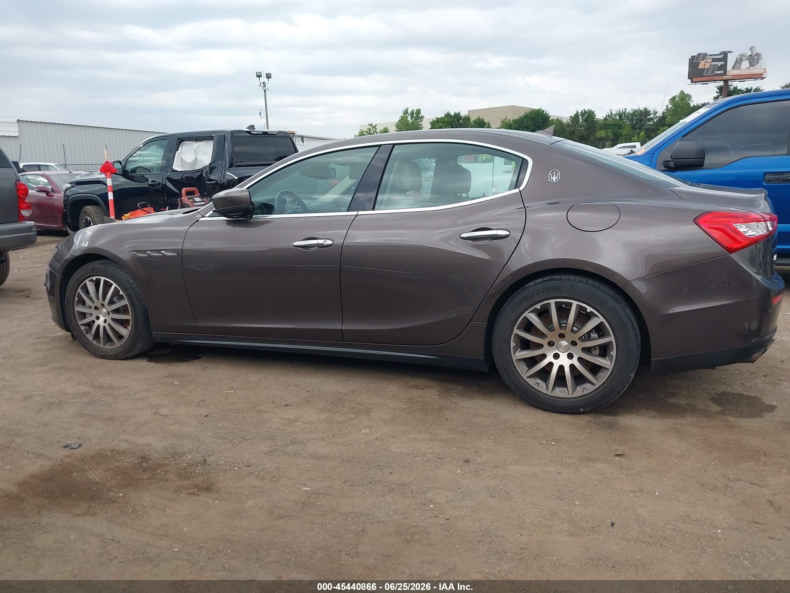 2014 Maserati Ghibli S Q4 Gray vin: ZAM57RTA5E1101042