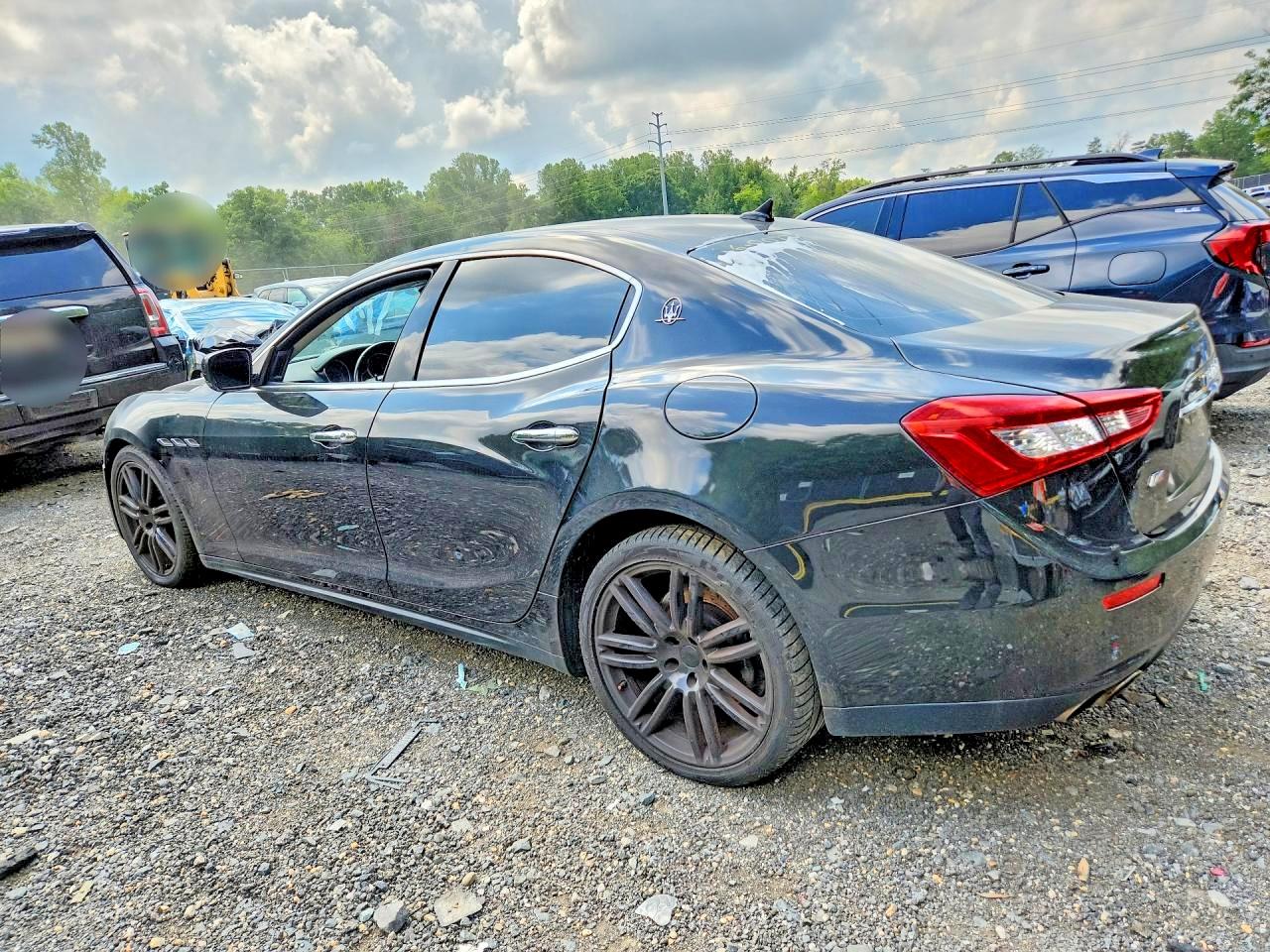 2015 Maserati Ghibli S Black vin: ZAM57RTA5F1129912