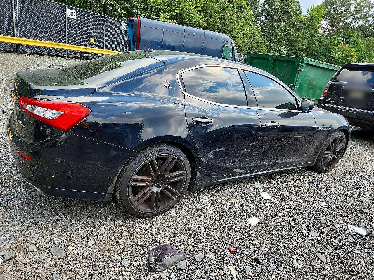 2015 Maserati Ghibli S Black vin: ZAM57RTA5F1129912