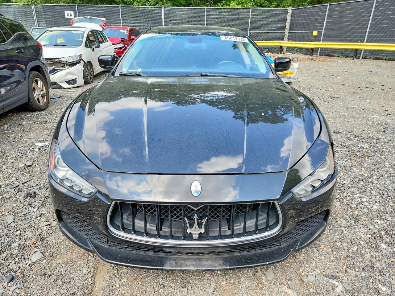 2015 Maserati Ghibli S Black vin: ZAM57RTA5F1129912