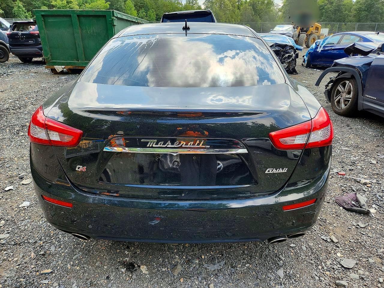 2015 Maserati Ghibli S Black vin: ZAM57RTA5F1129912