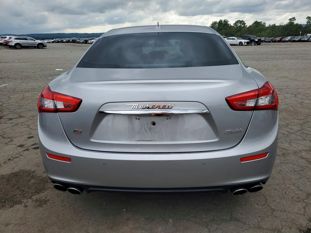 2015 Maserati Ghibli S Silver vin: ZAM57RTA5F1139310