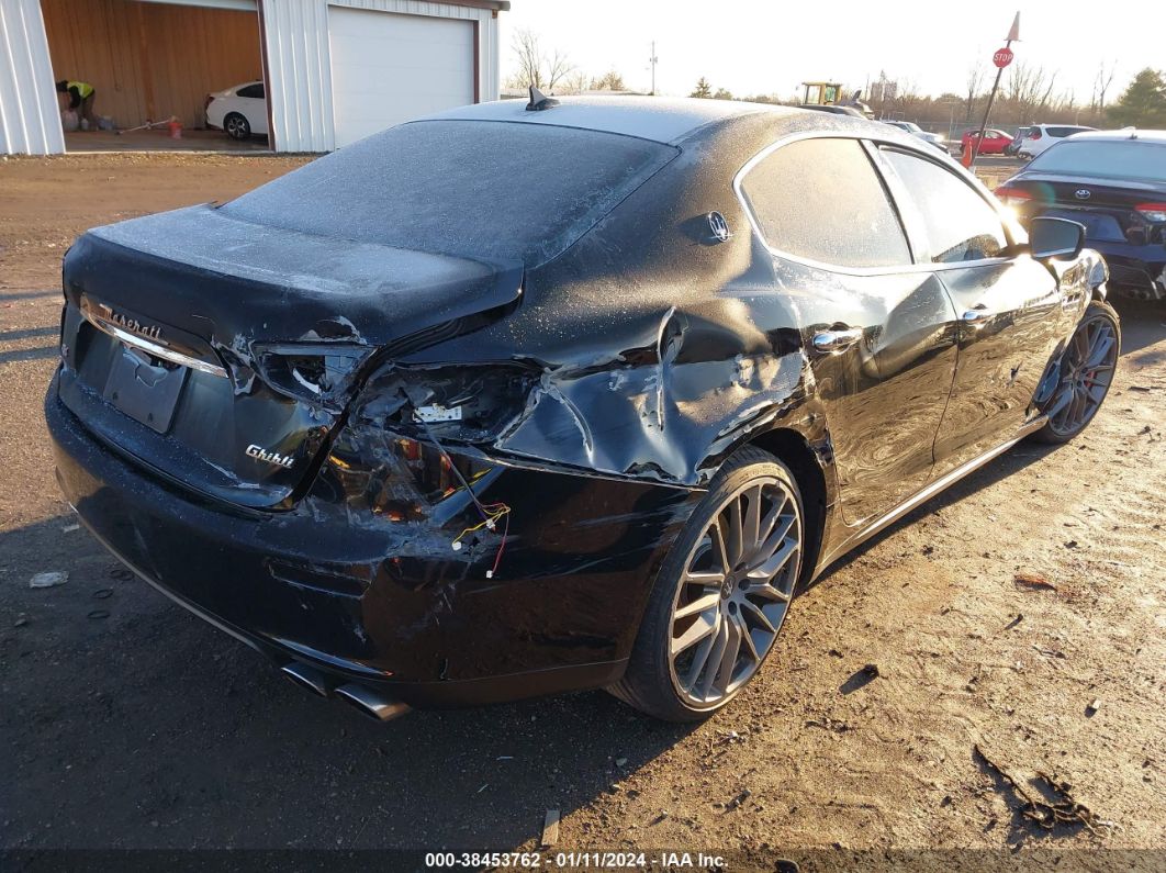 2015 Maserati Ghibli S Q4 Black vin: ZAM57RTA5F1142224