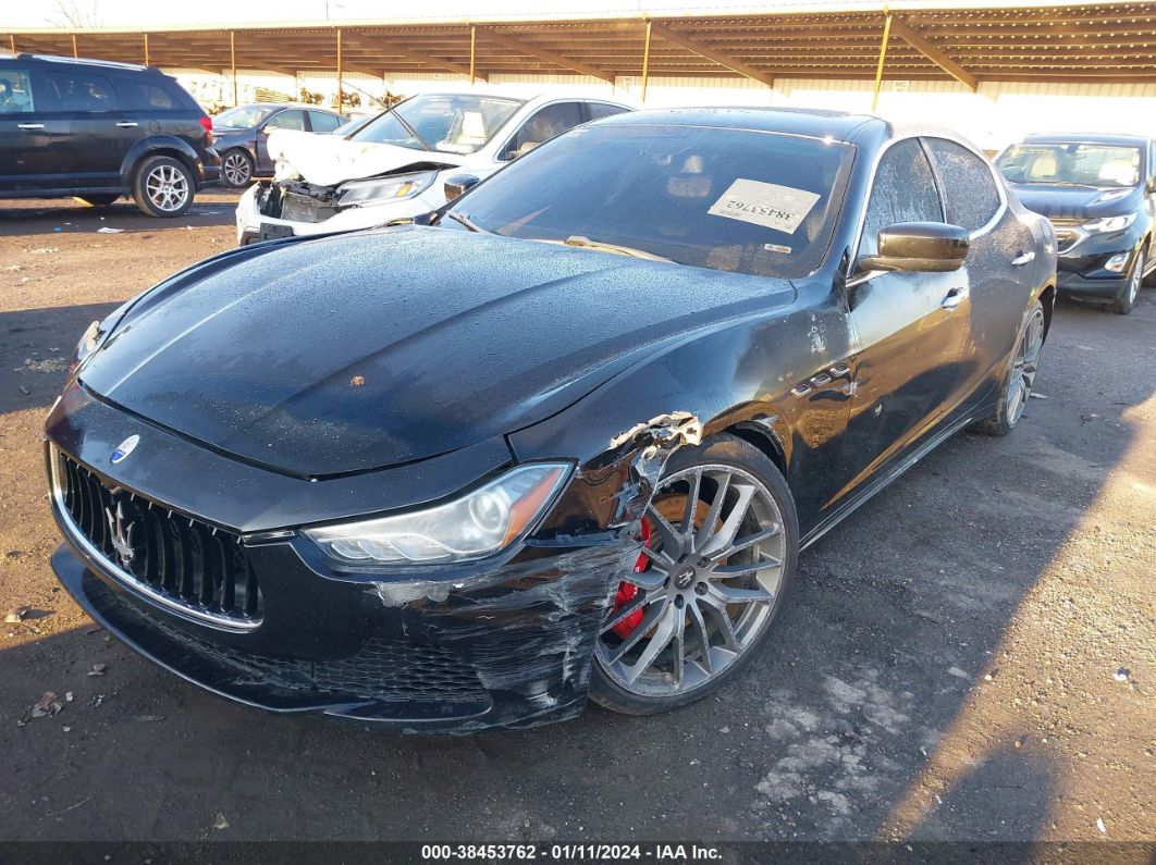 2015 Maserati Ghibli S Q4 Black vin: ZAM57RTA5F1142224