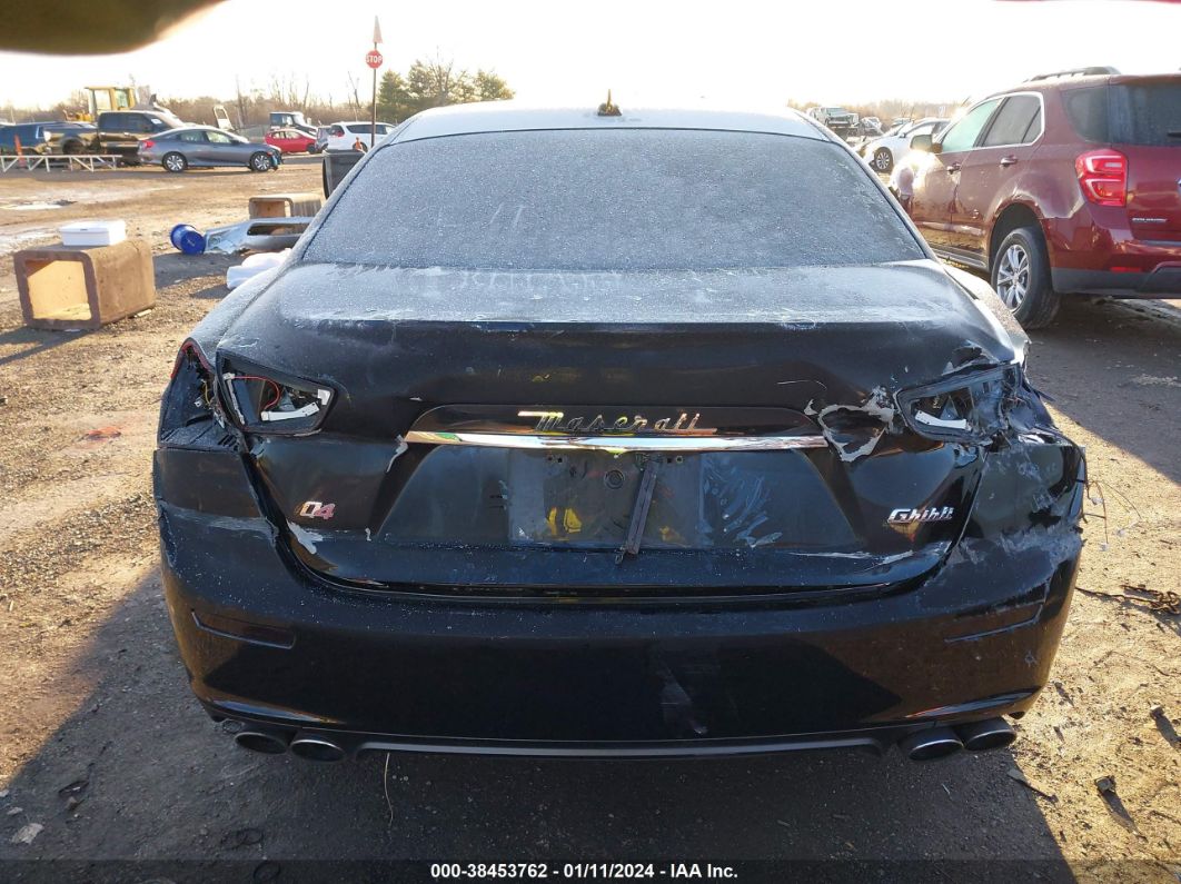 2015 Maserati Ghibli S Q4 Black vin: ZAM57RTA5F1142224