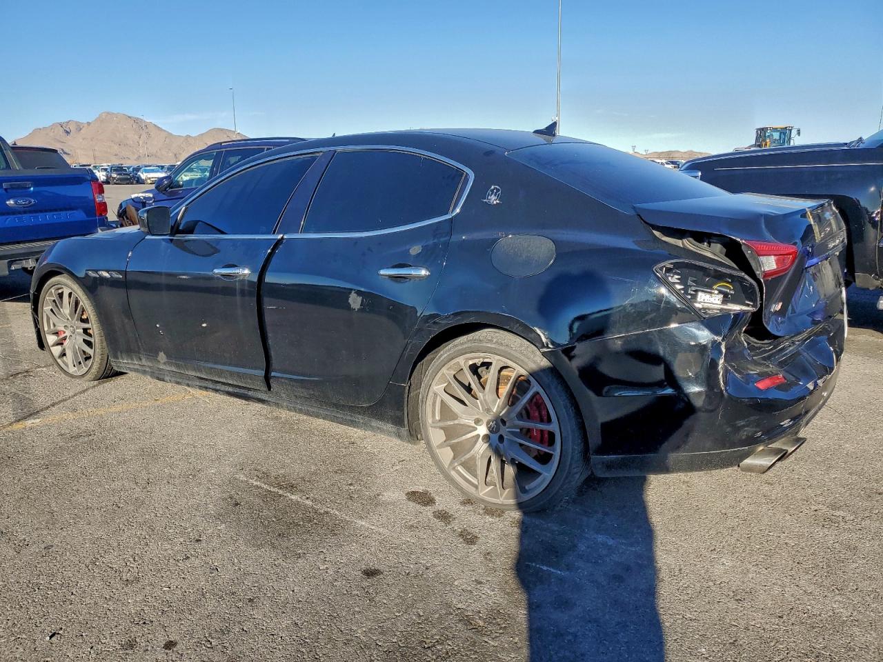 2015 Maserati Ghibli S Black vin: ZAM57RTA5F1142224