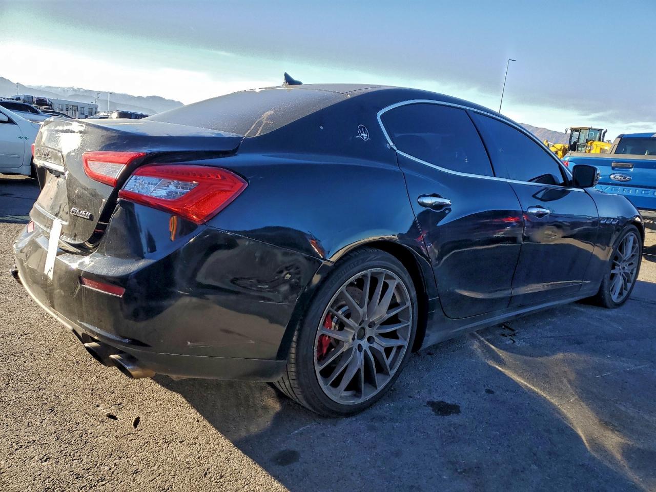 2015 Maserati Ghibli S Black vin: ZAM57RTA5F1142224