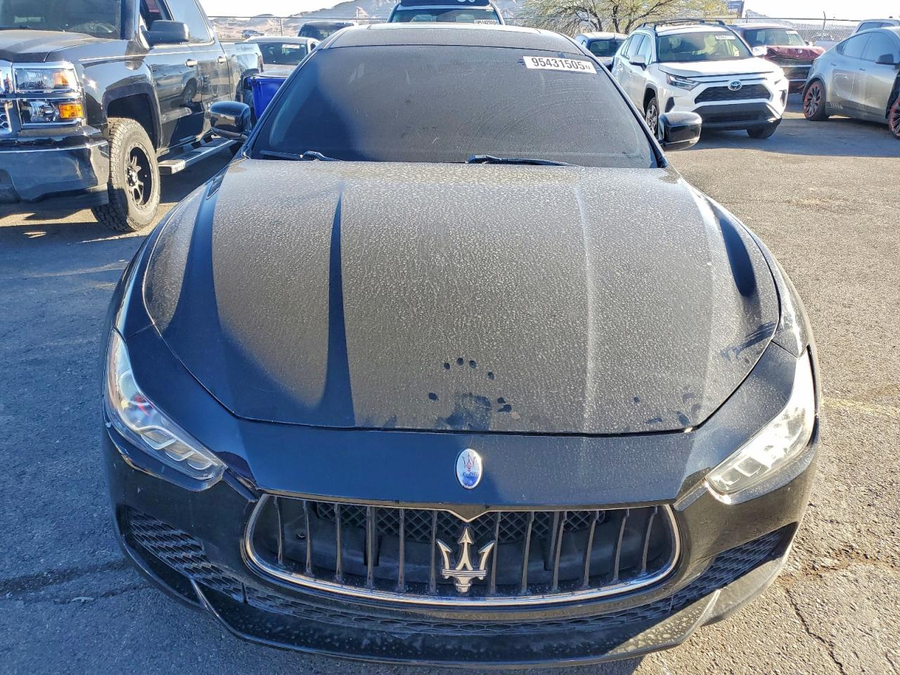2015 Maserati Ghibli S Black vin: ZAM57RTA5F1142224
