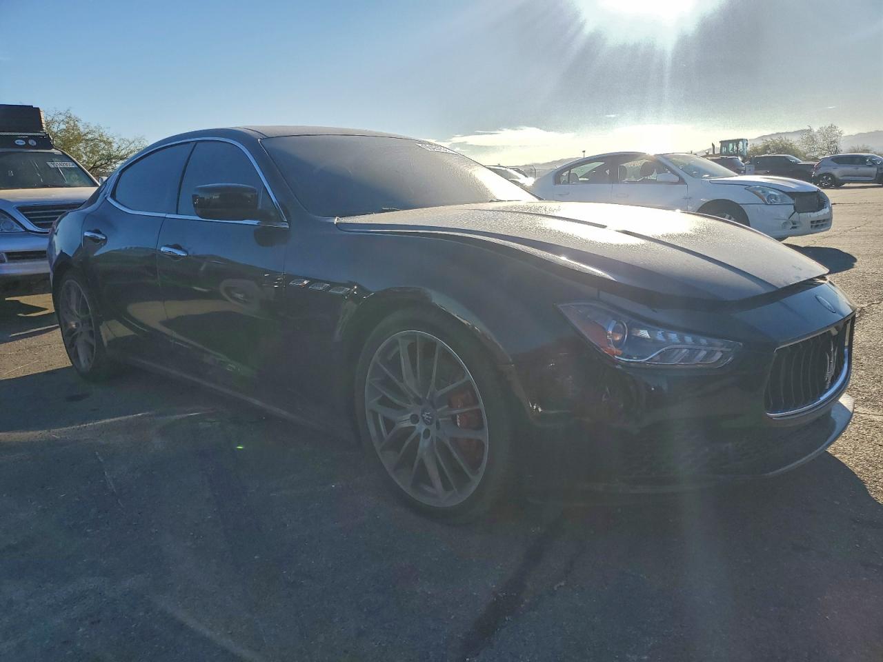 2015 Maserati Ghibli S Black vin: ZAM57RTA5F1142224