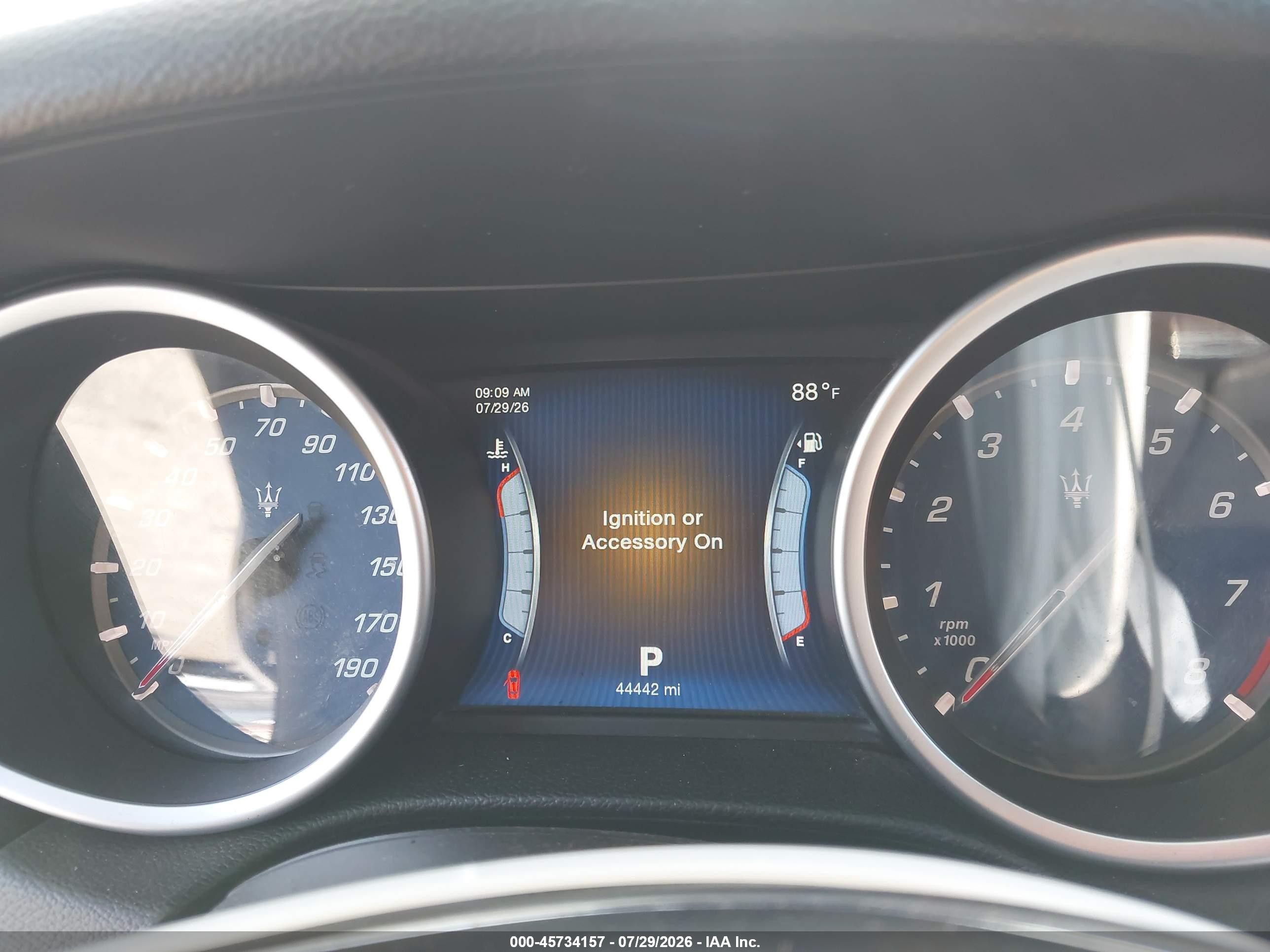 2014 Maserati Ghibli S Q4 Gray vin: ZAM57RTA6E1088429
