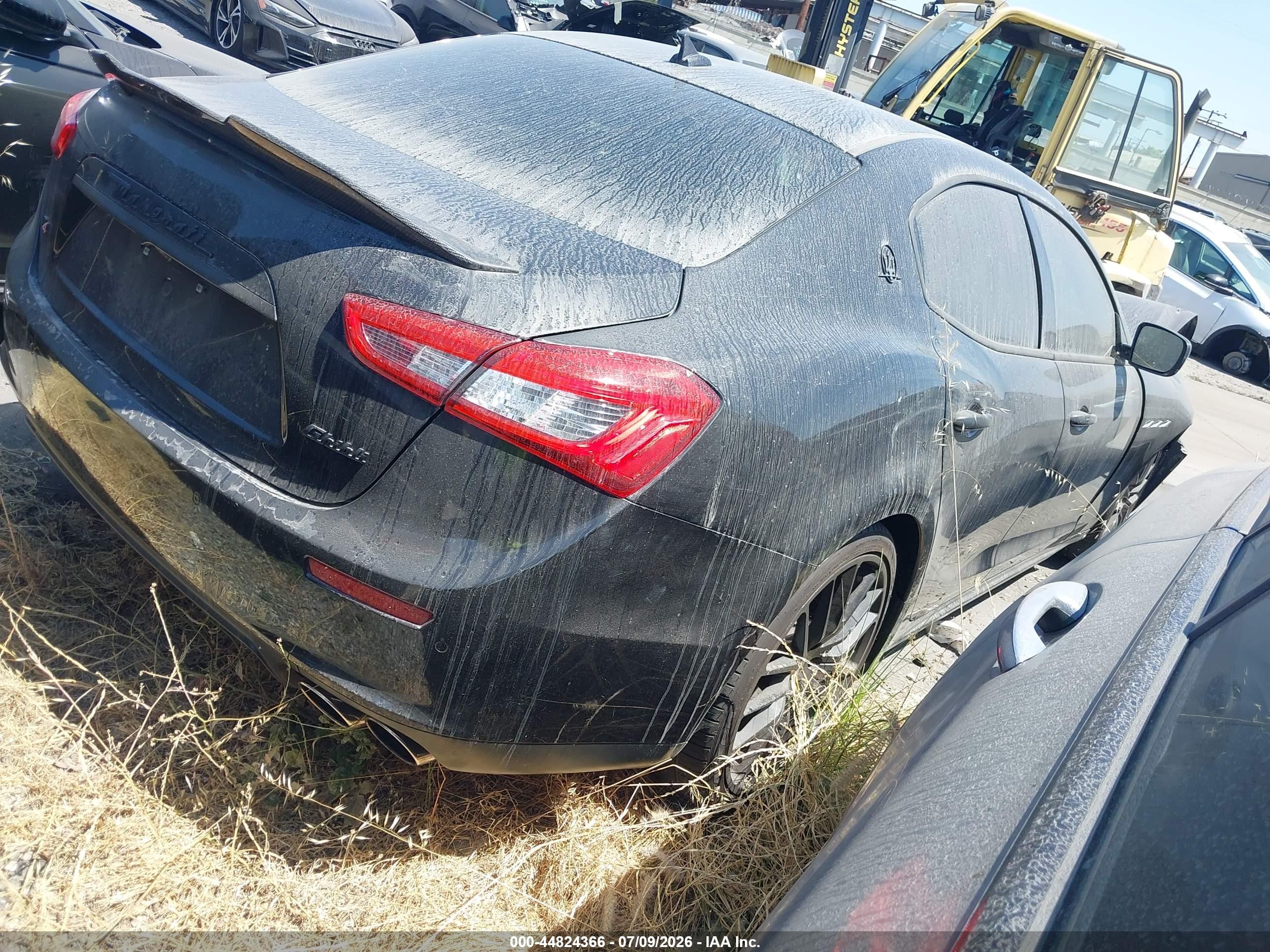 2015 Maserati Ghibli S Q4 Black vin: ZAM57RTA6F1130017