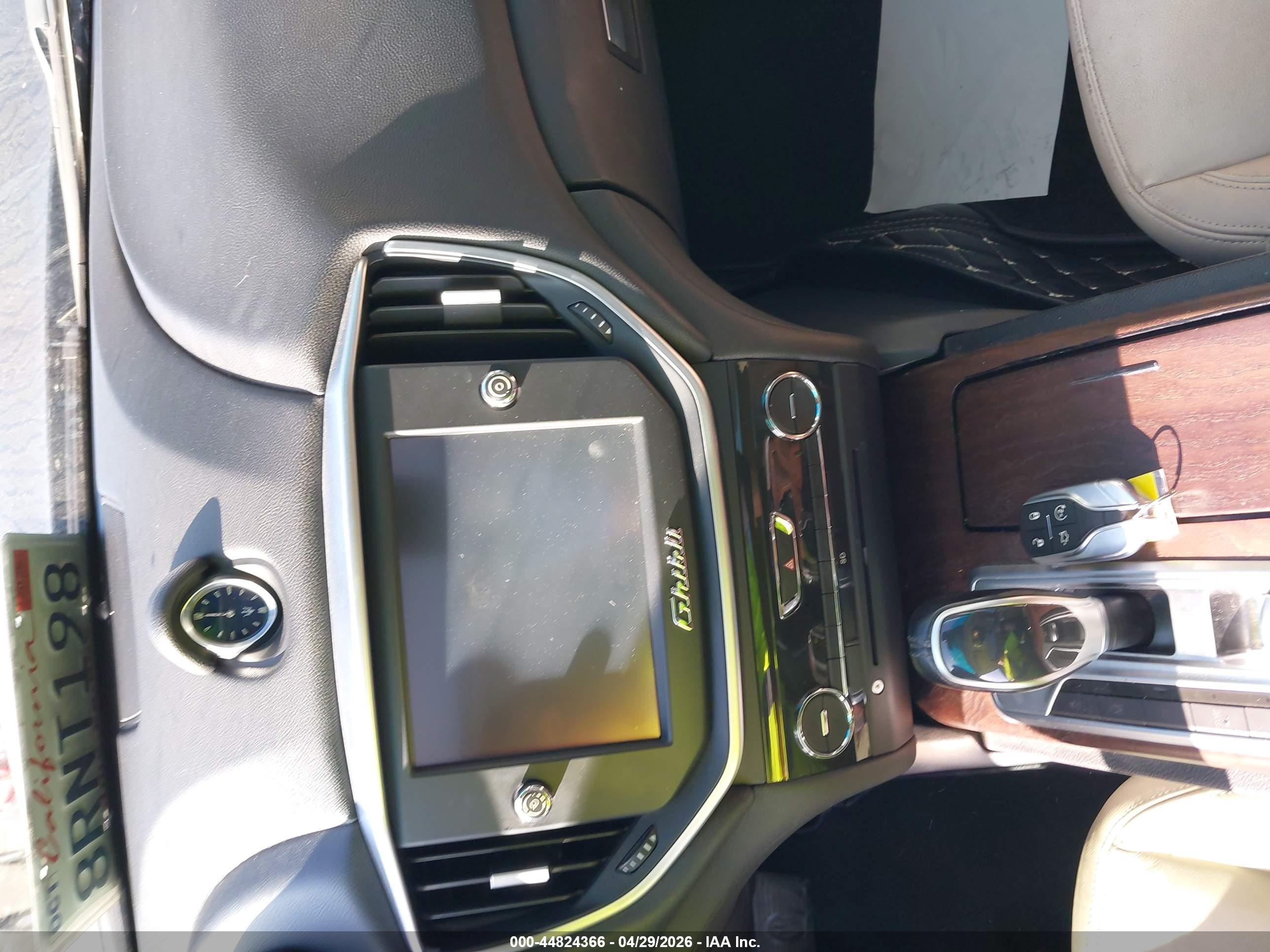 2015 Maserati Ghibli S Q4 Black vin: ZAM57RTA6F1130017