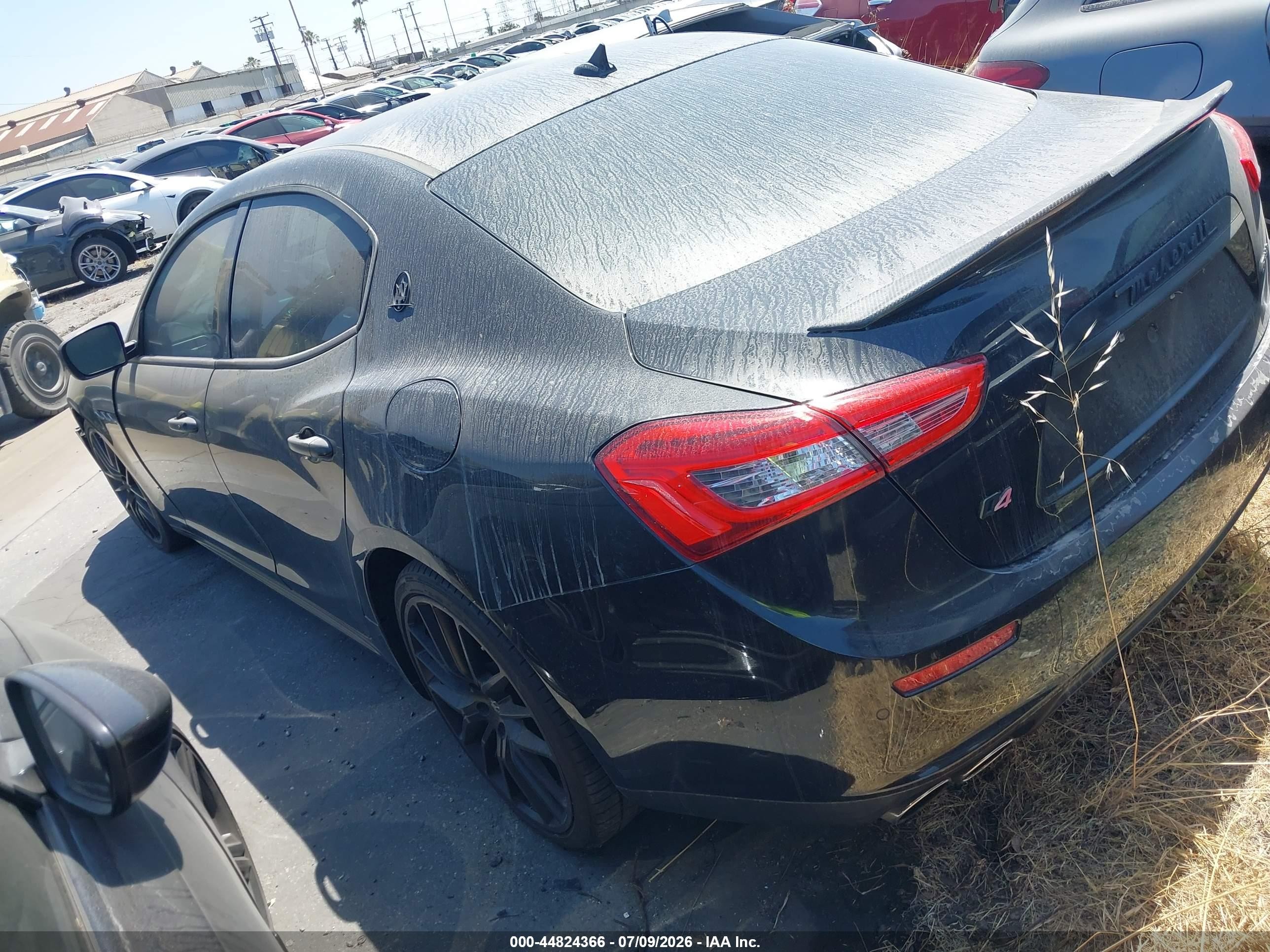 2015 Maserati Ghibli S Q4 Black vin: ZAM57RTA6F1130017