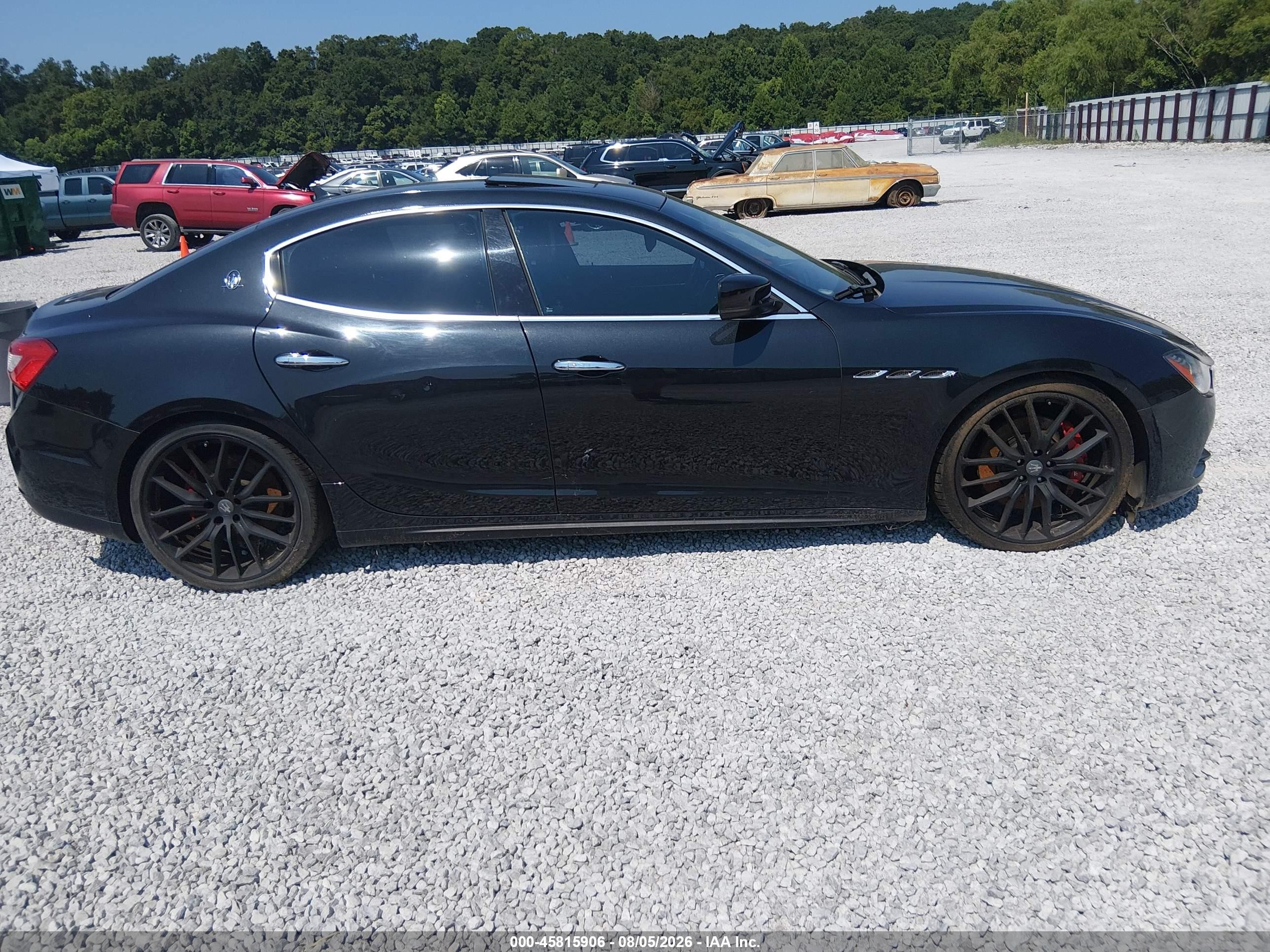 2015 Maserati Ghibli S Q4 Black vin: ZAM57RTA6F1137341